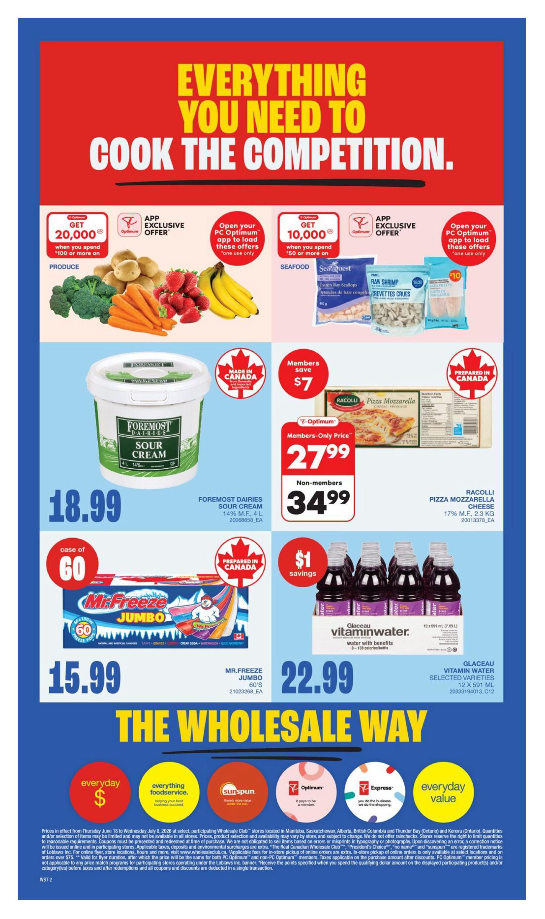 Wholesale Club (West) Flyer July 2 to 8