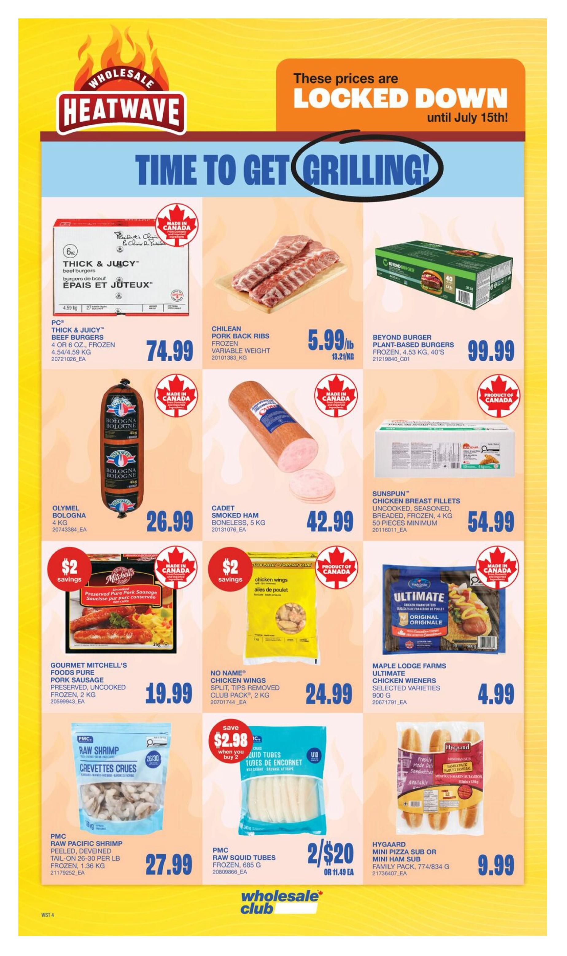 Wholesale Club (West) Flyer July 2 to 8