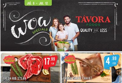 Tavora Foods Flyer July 6 to 12