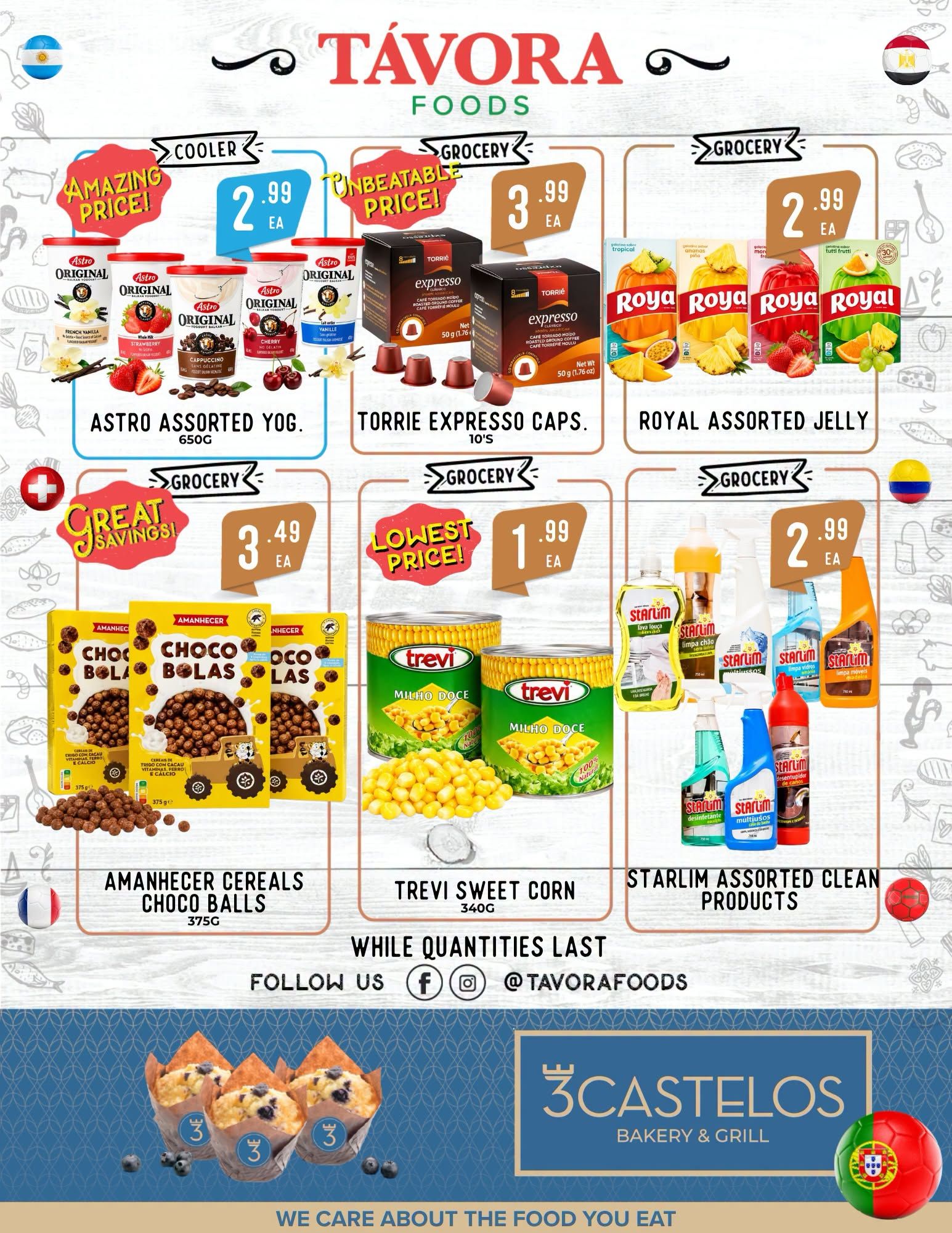 Tavora Foods Flyer July 6 to 12