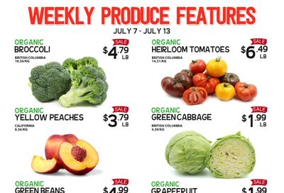 Pomme Natural Market Weekly Produce Flyer July 7 to 13