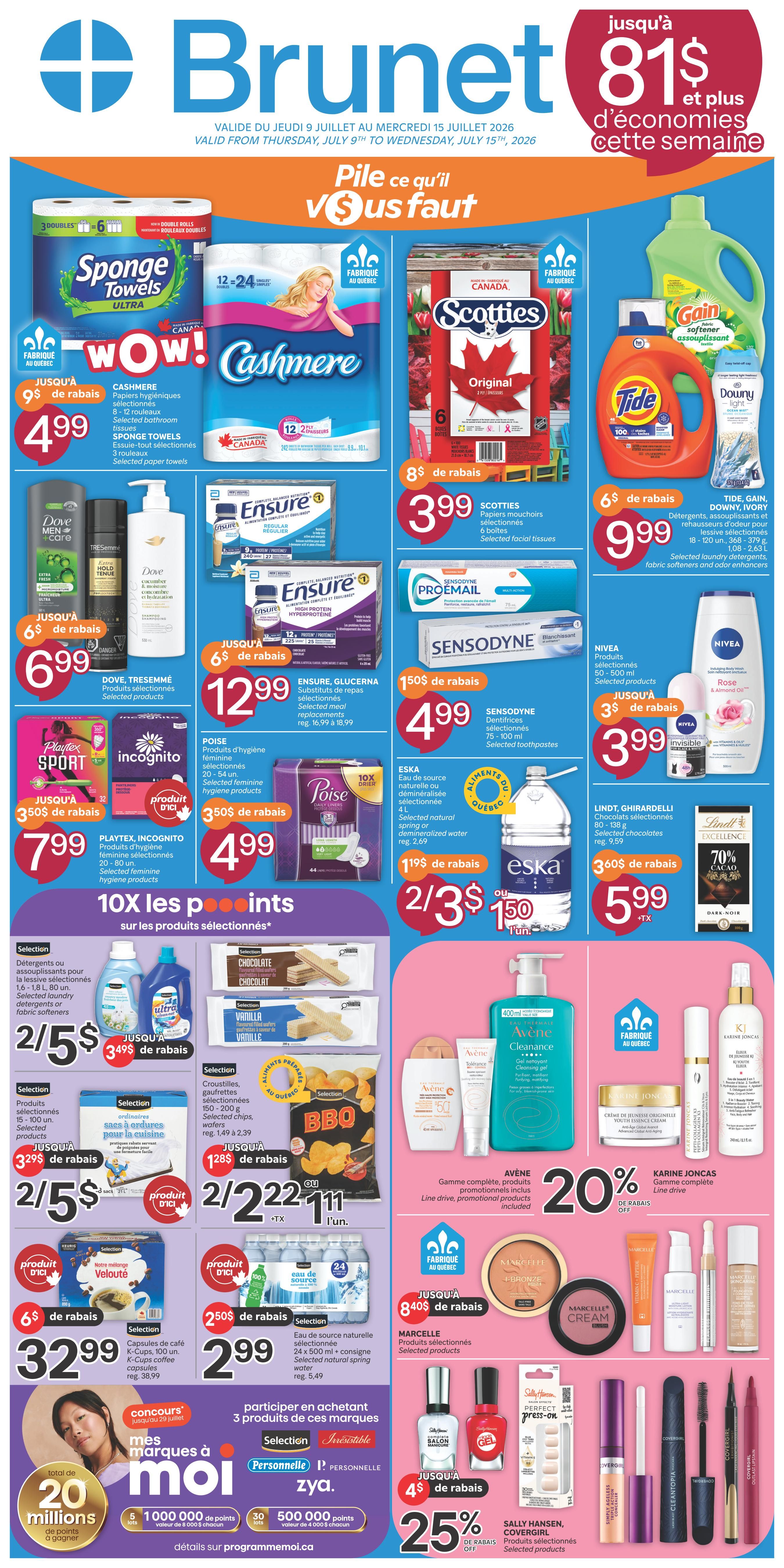 Brunet Flyer July 9 to 15