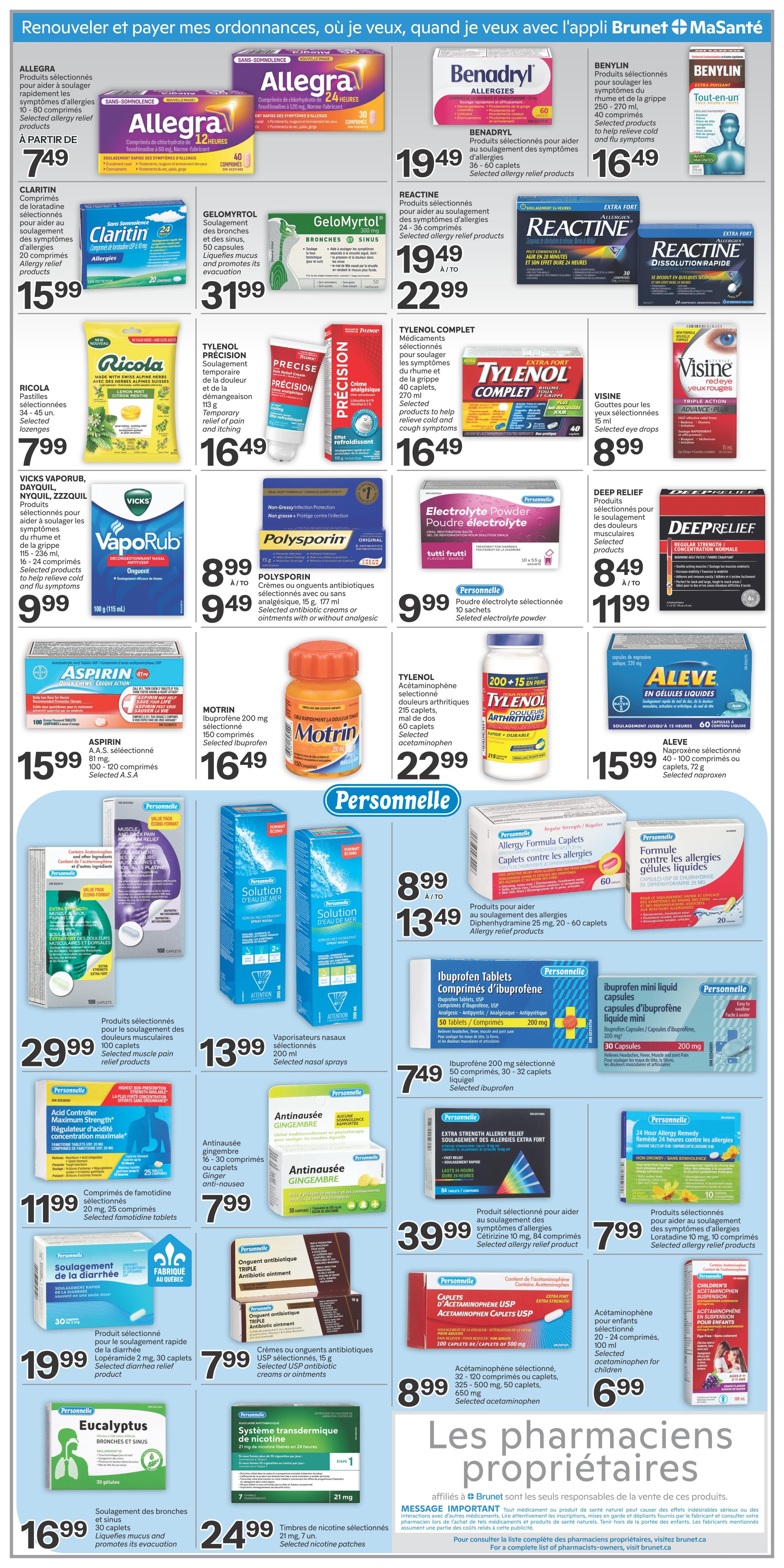 Brunet Flyer July 9 to 15