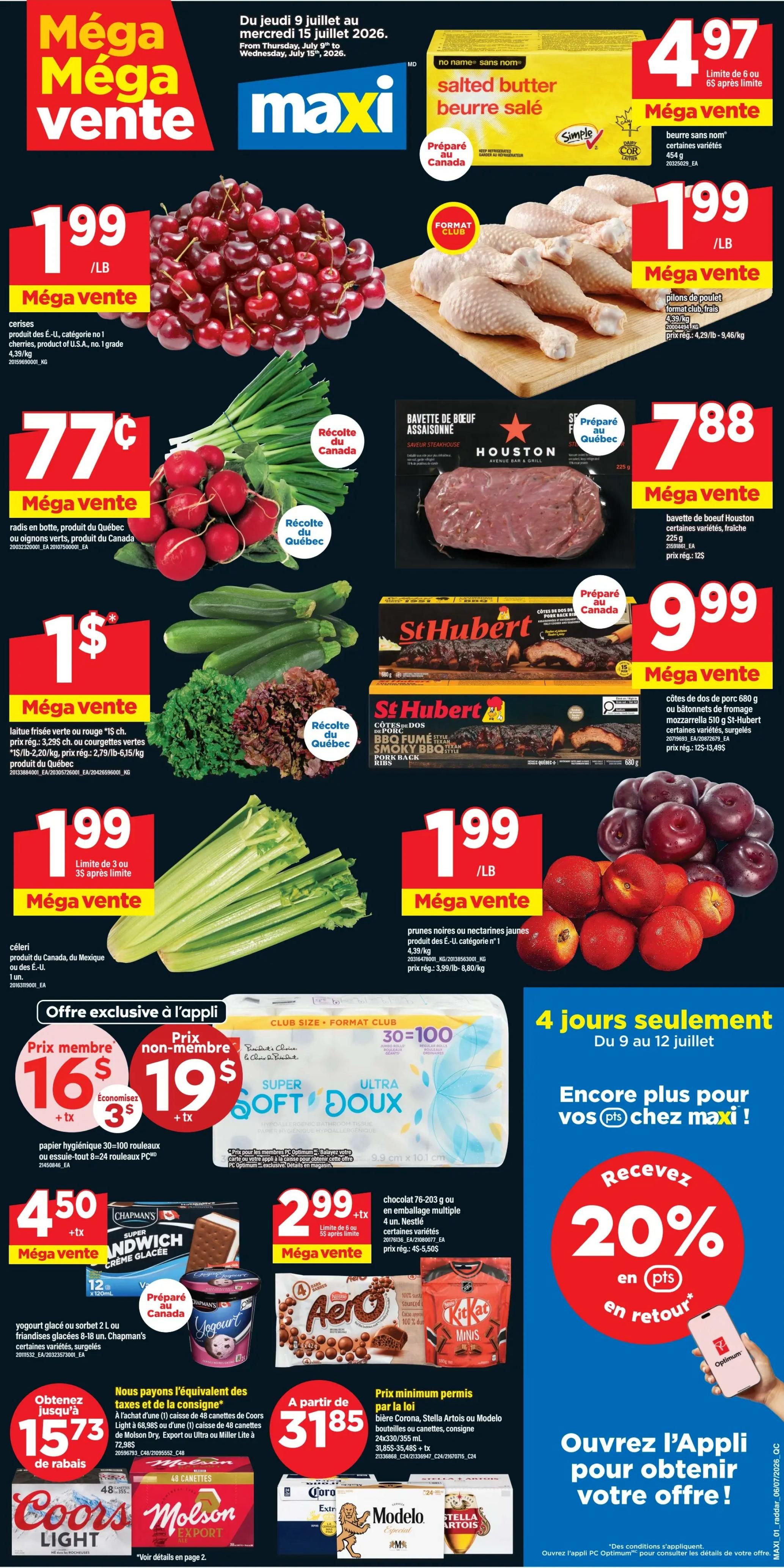 Maxi Flyer July 9 to 15