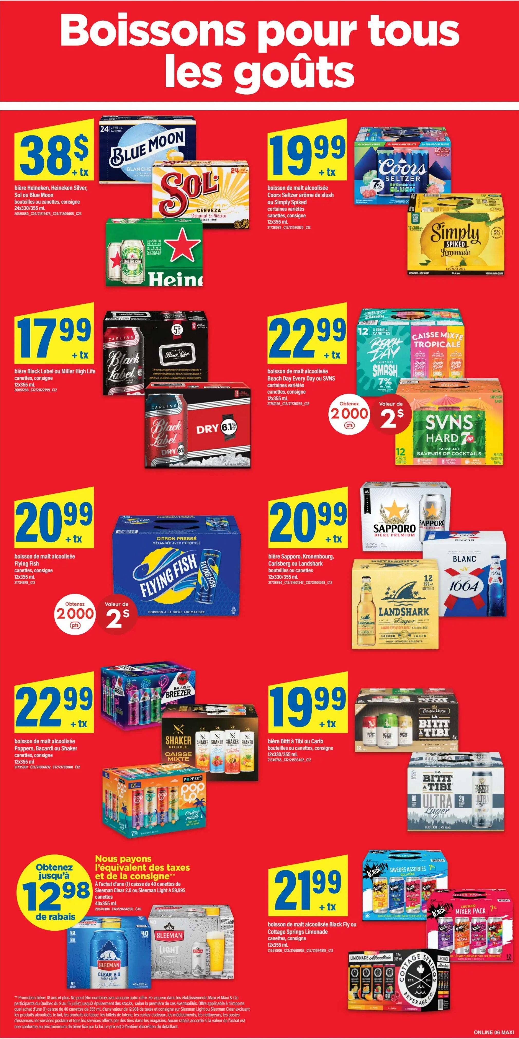 Maxi Flyer July 9 to 15