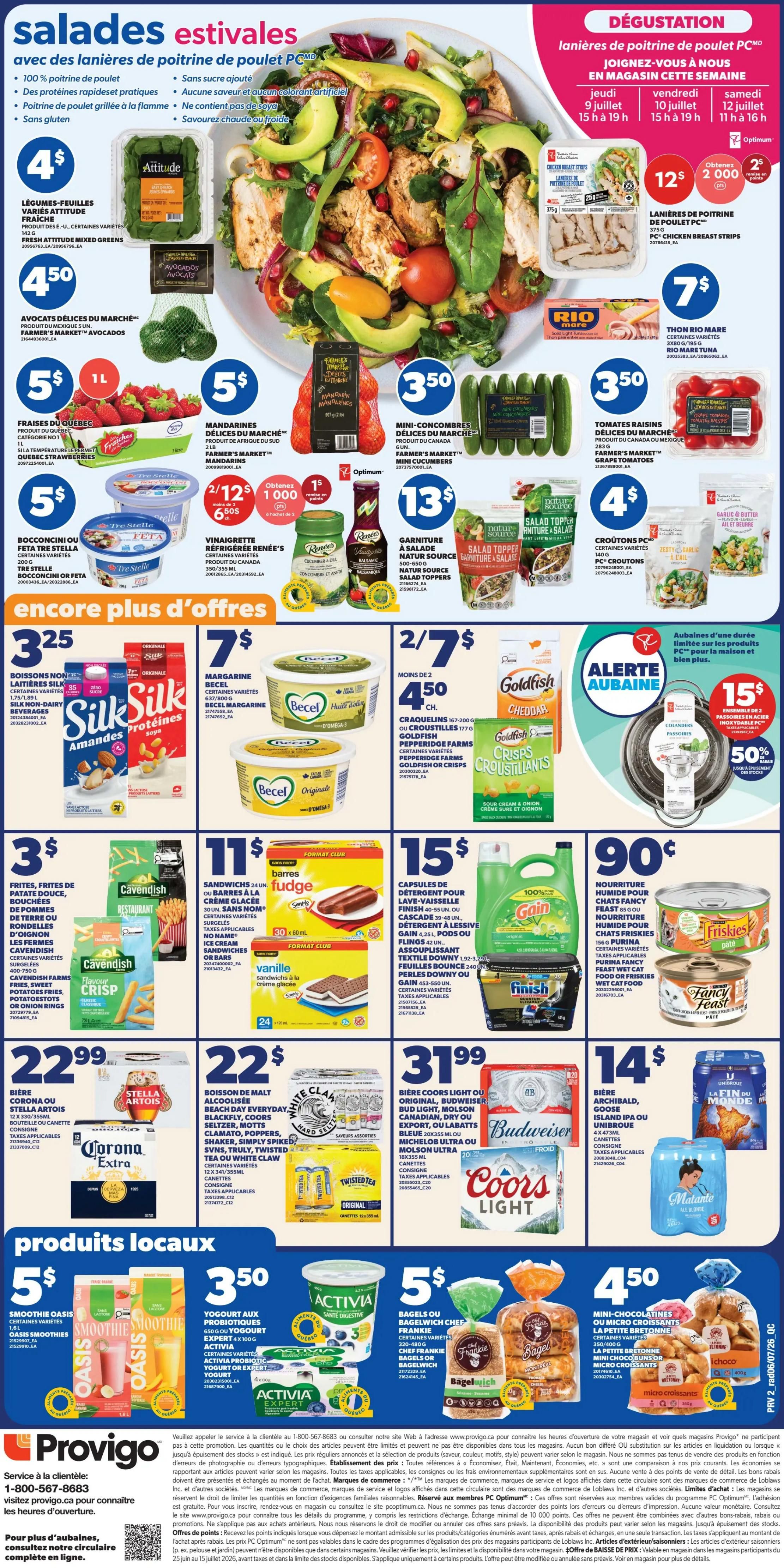 Provigo Flyer July 9 to 15