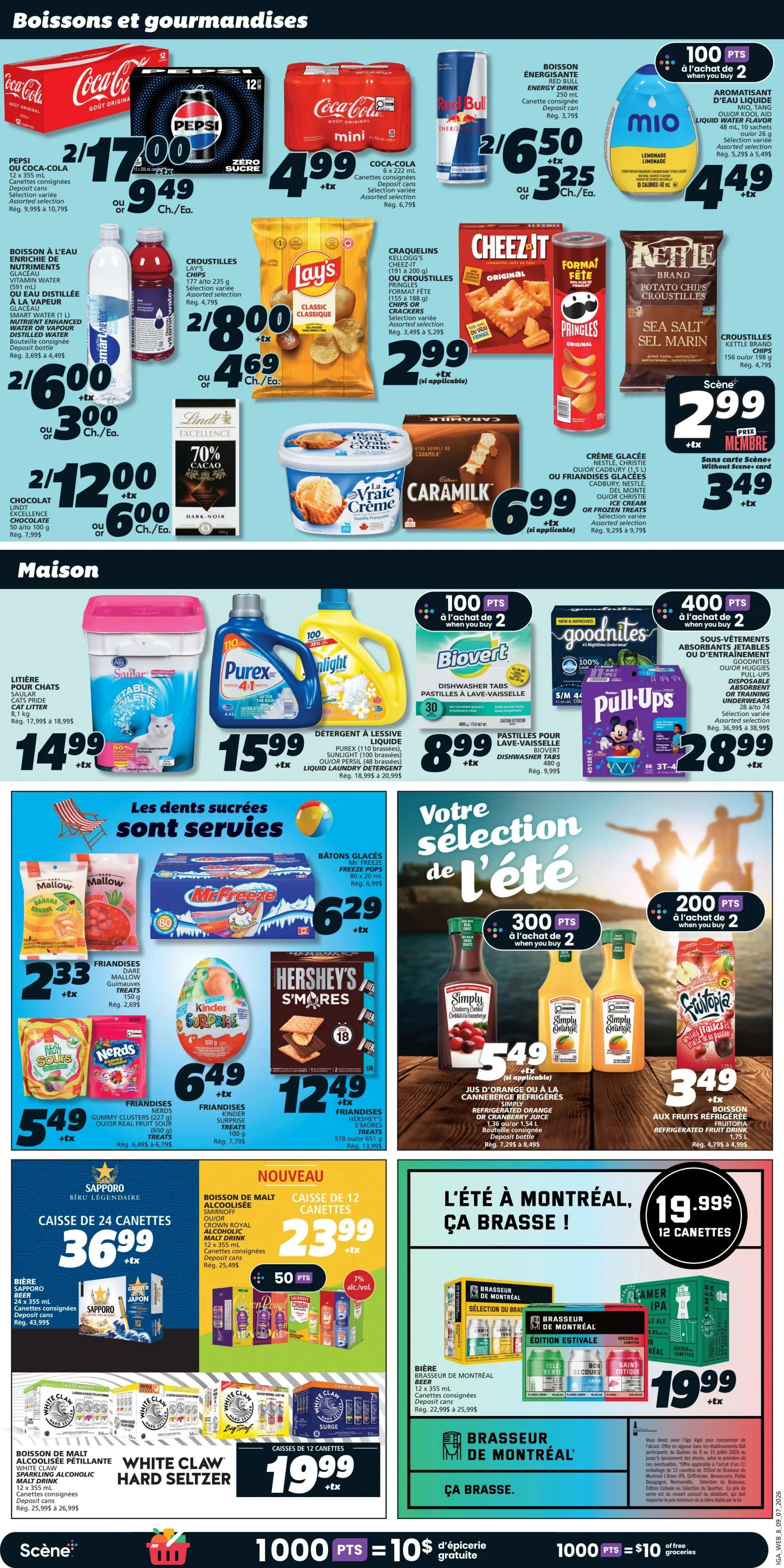 IGA (QC) Flyer July 9 to 15