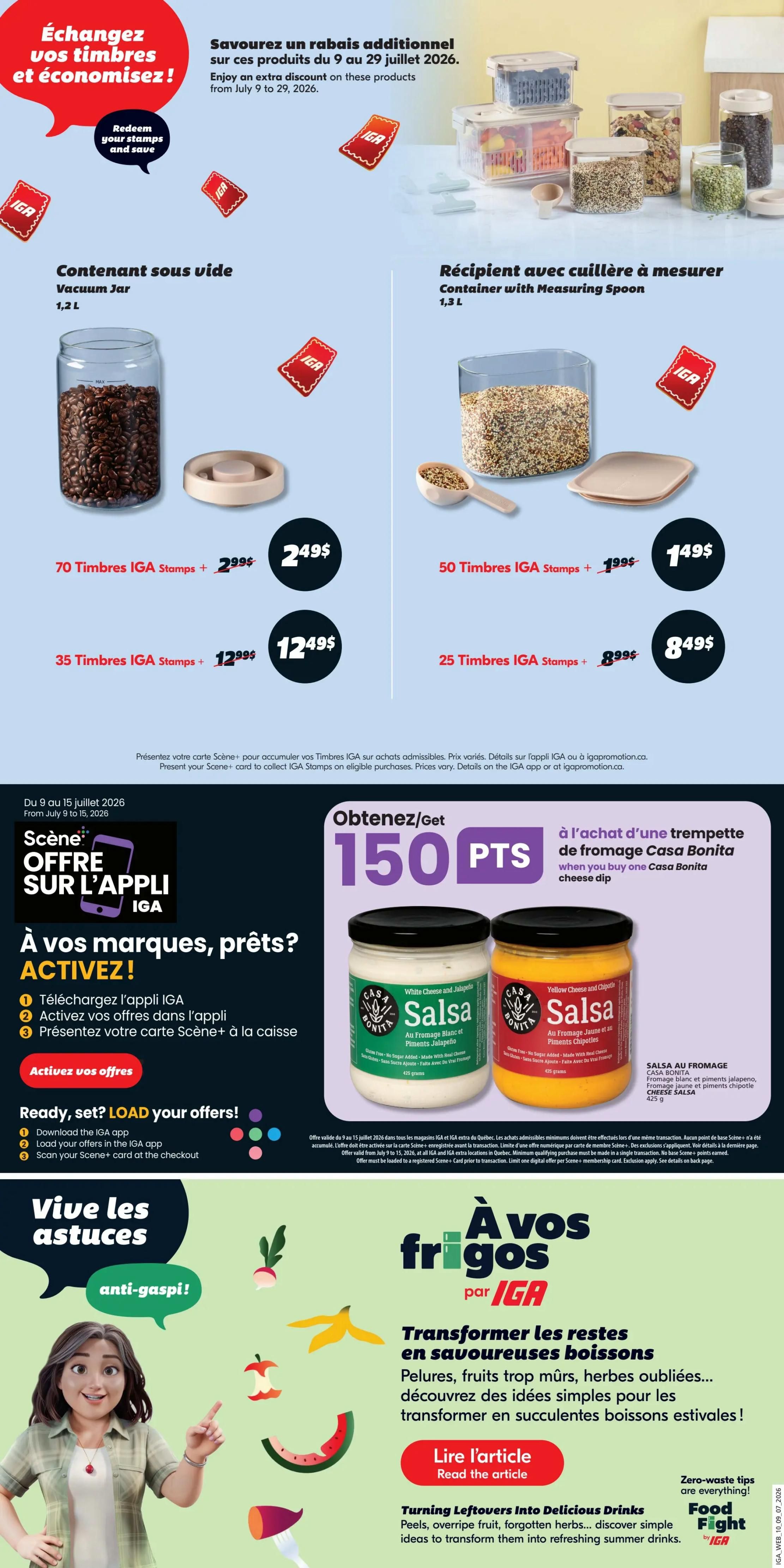 IGA (QC) Flyer July 9 to 15