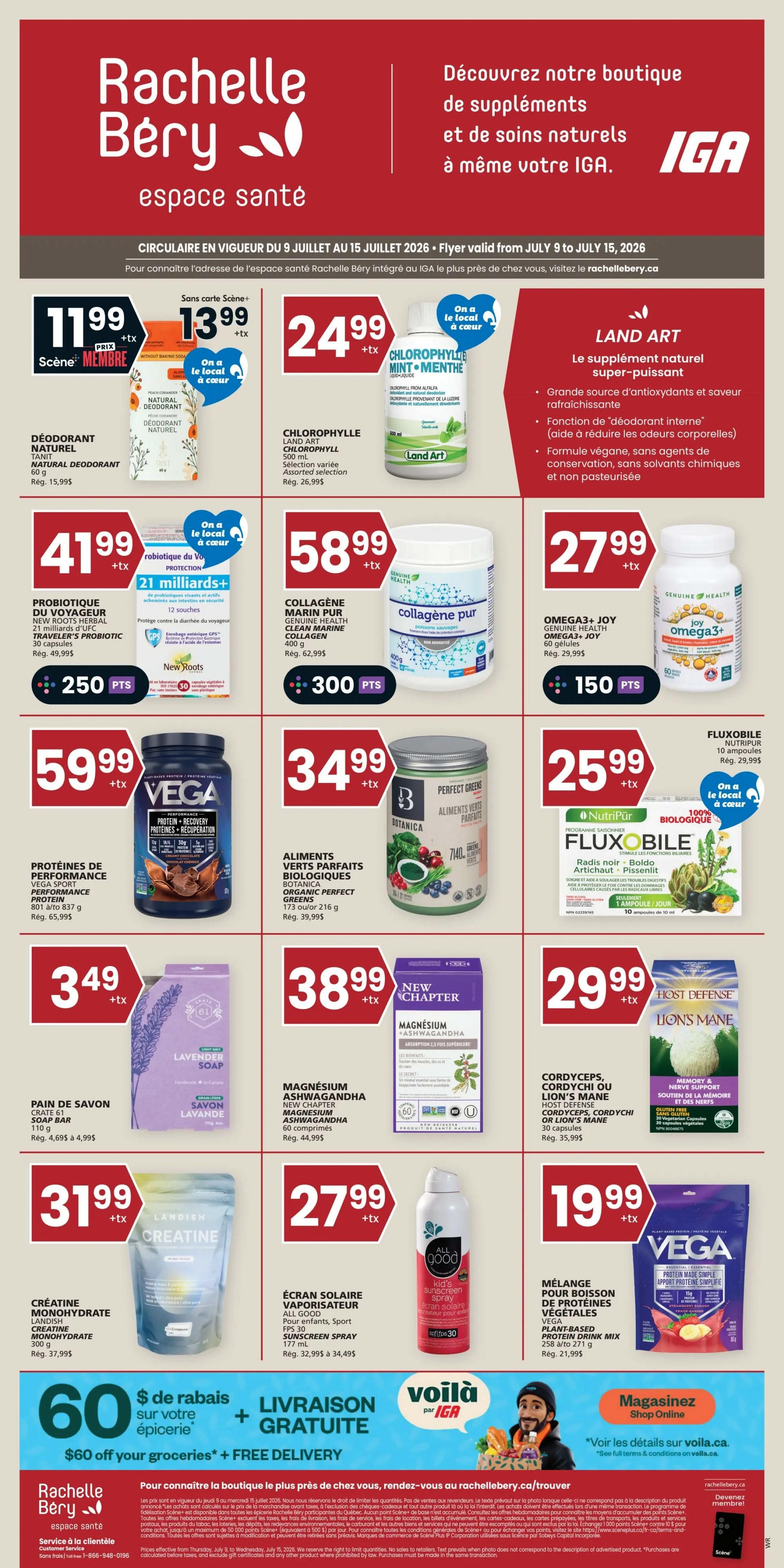 IGA (QC) Flyer July 9 to 15