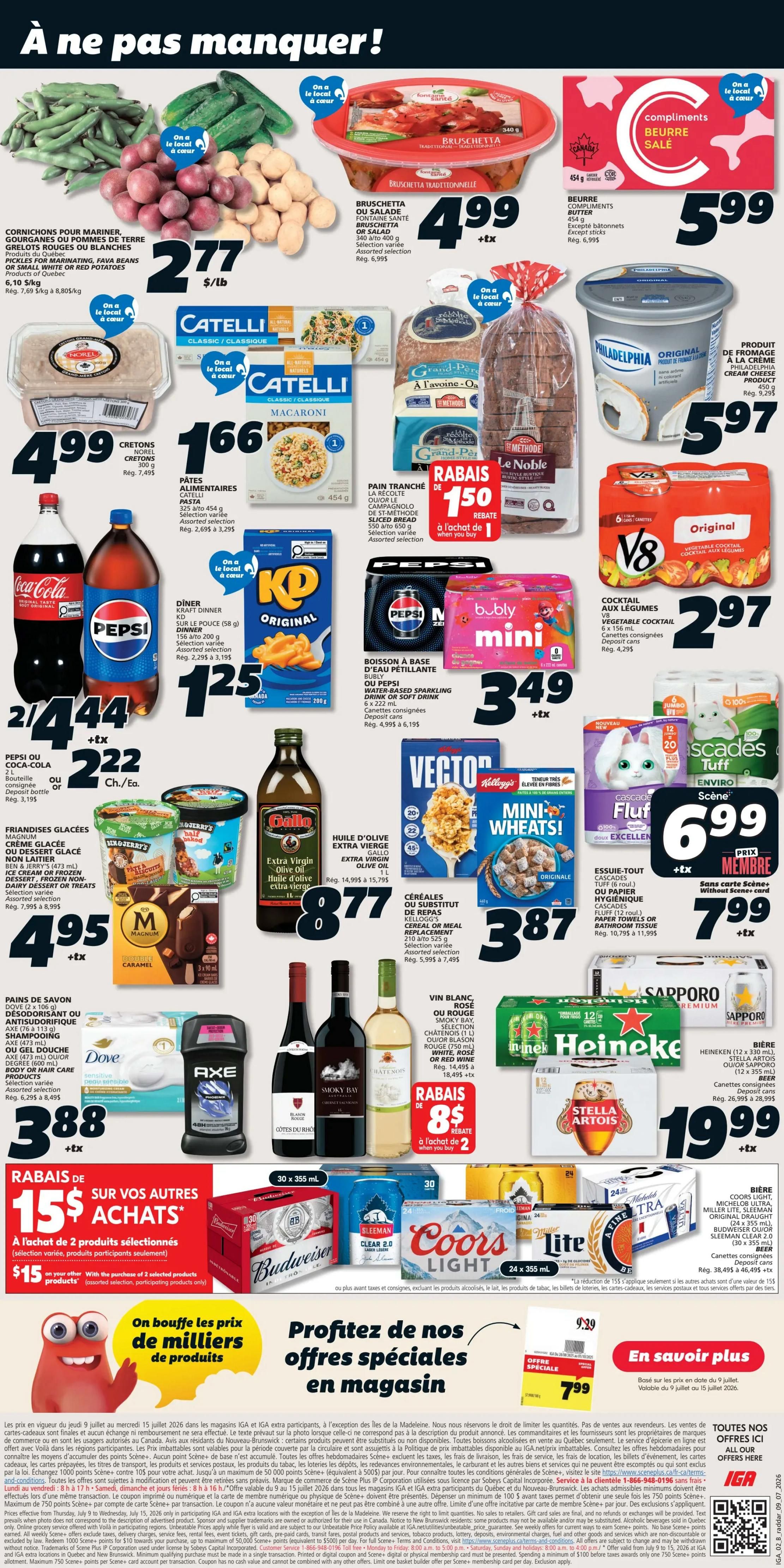 IGA (QC) Flyer July 9 to 15