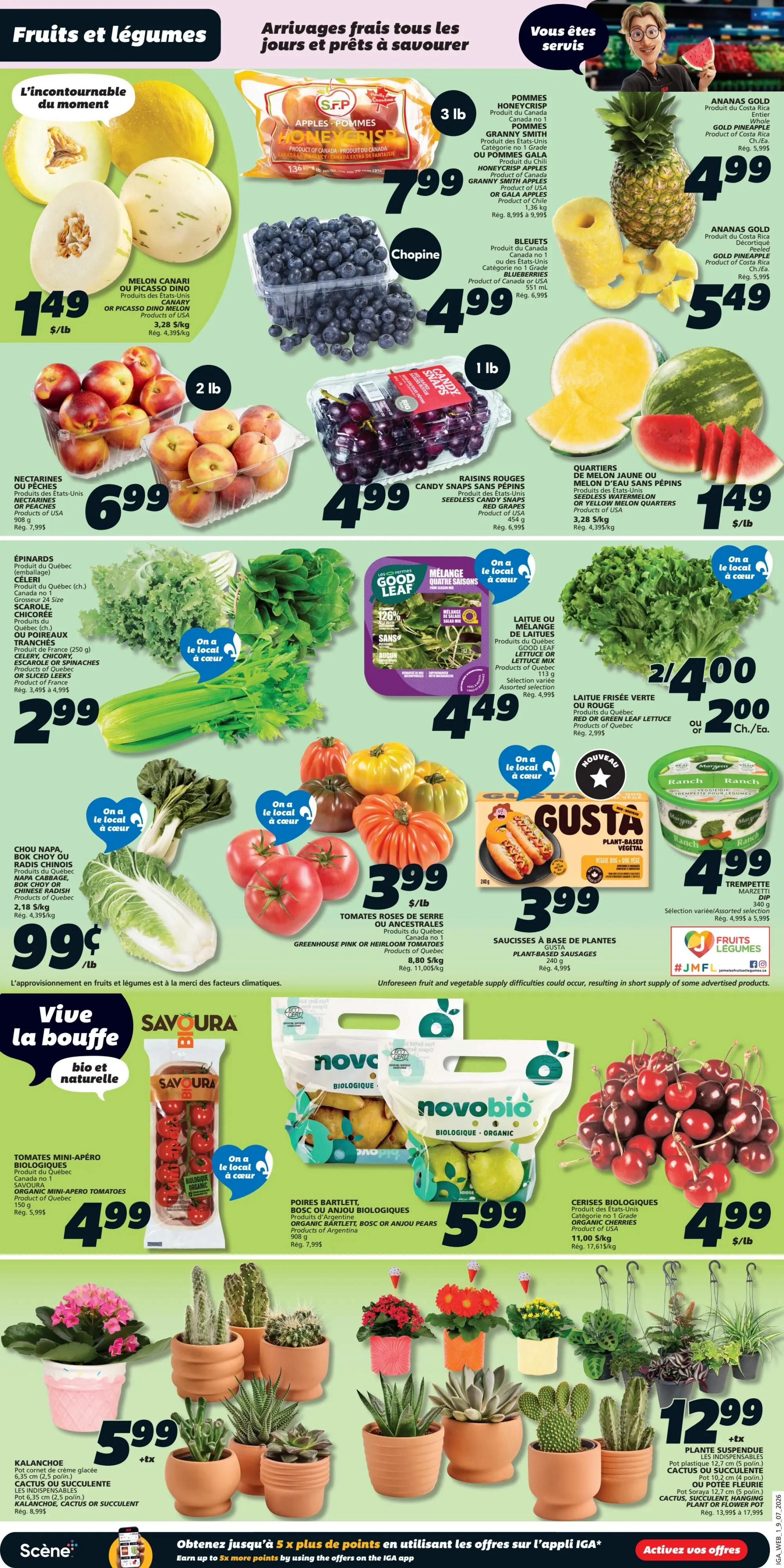IGA (QC) Flyer July 9 to 15