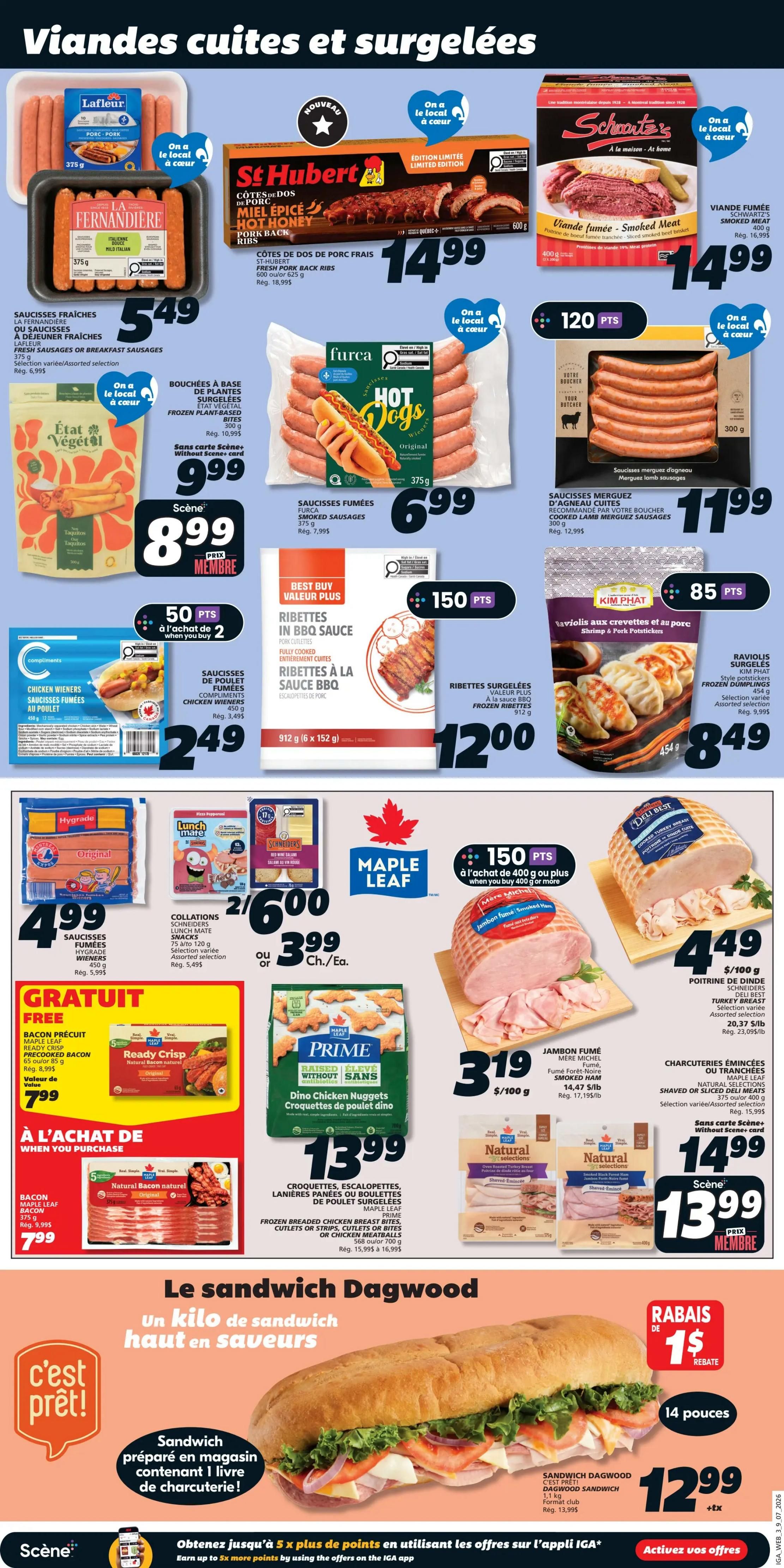 IGA (QC) Flyer July 9 to 15