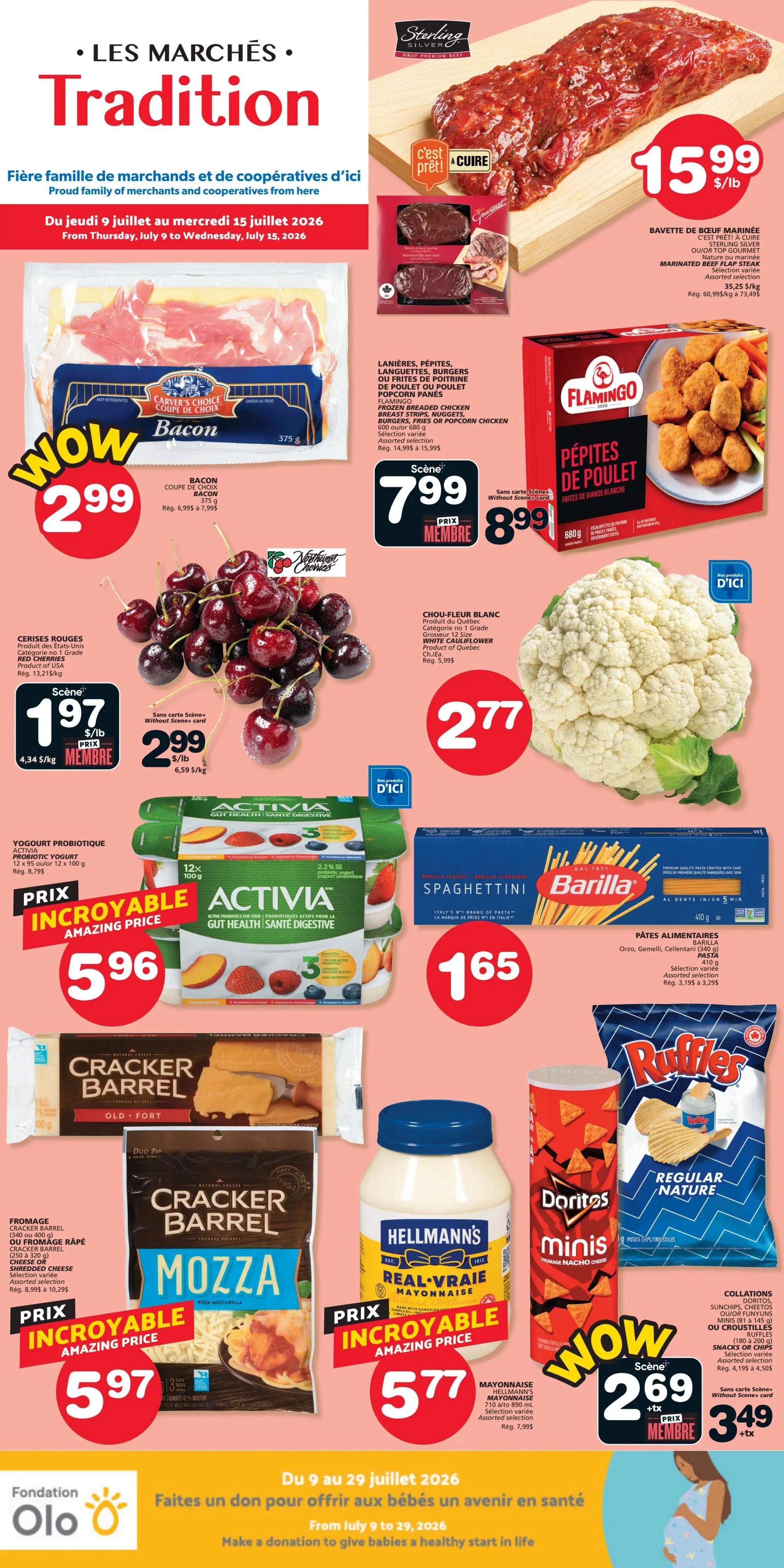 Marche Tradition (QC) Flyer July 9 to 15
