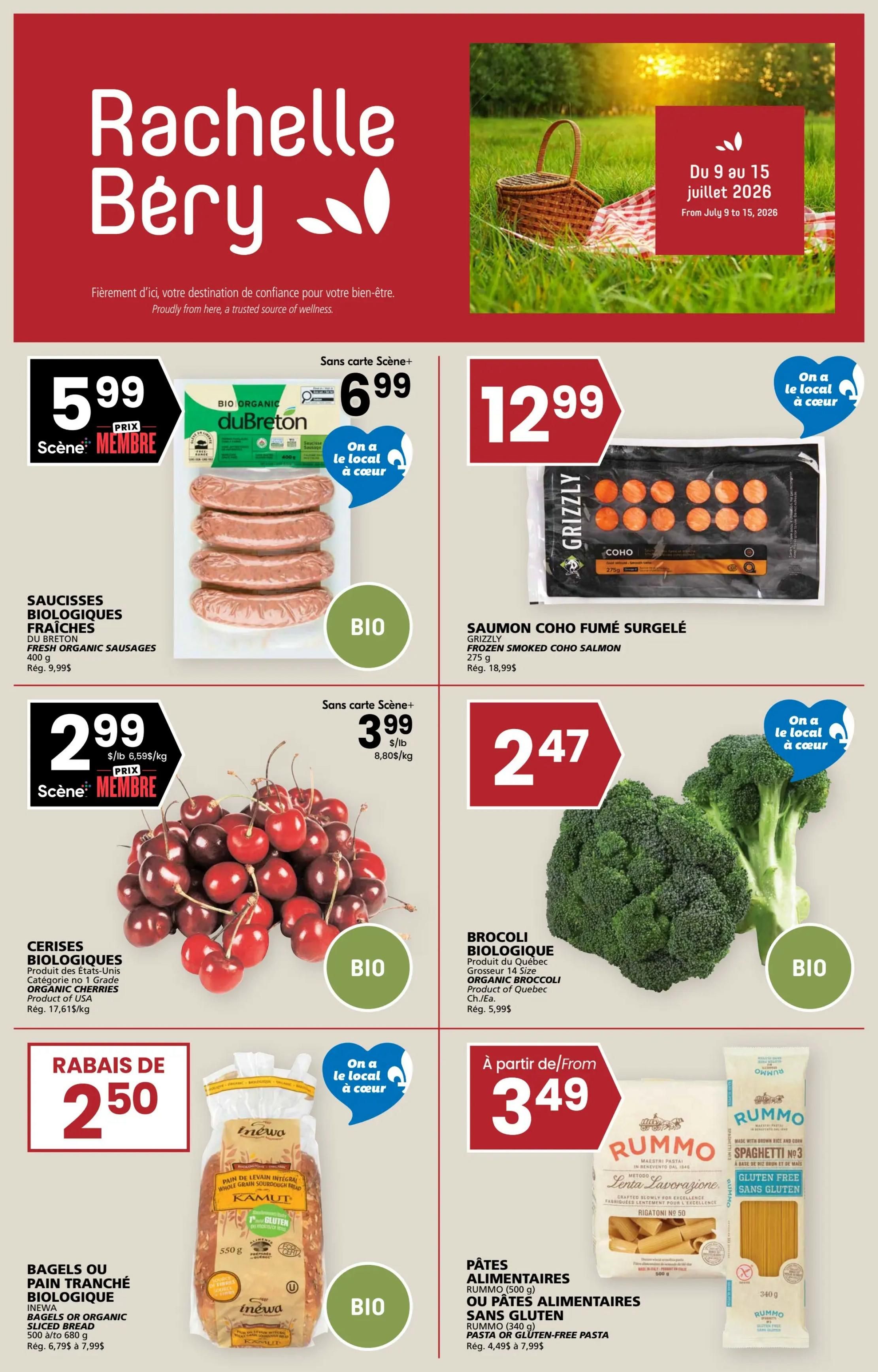 Rachelle Bery Grocery Flyer July 9 to 15