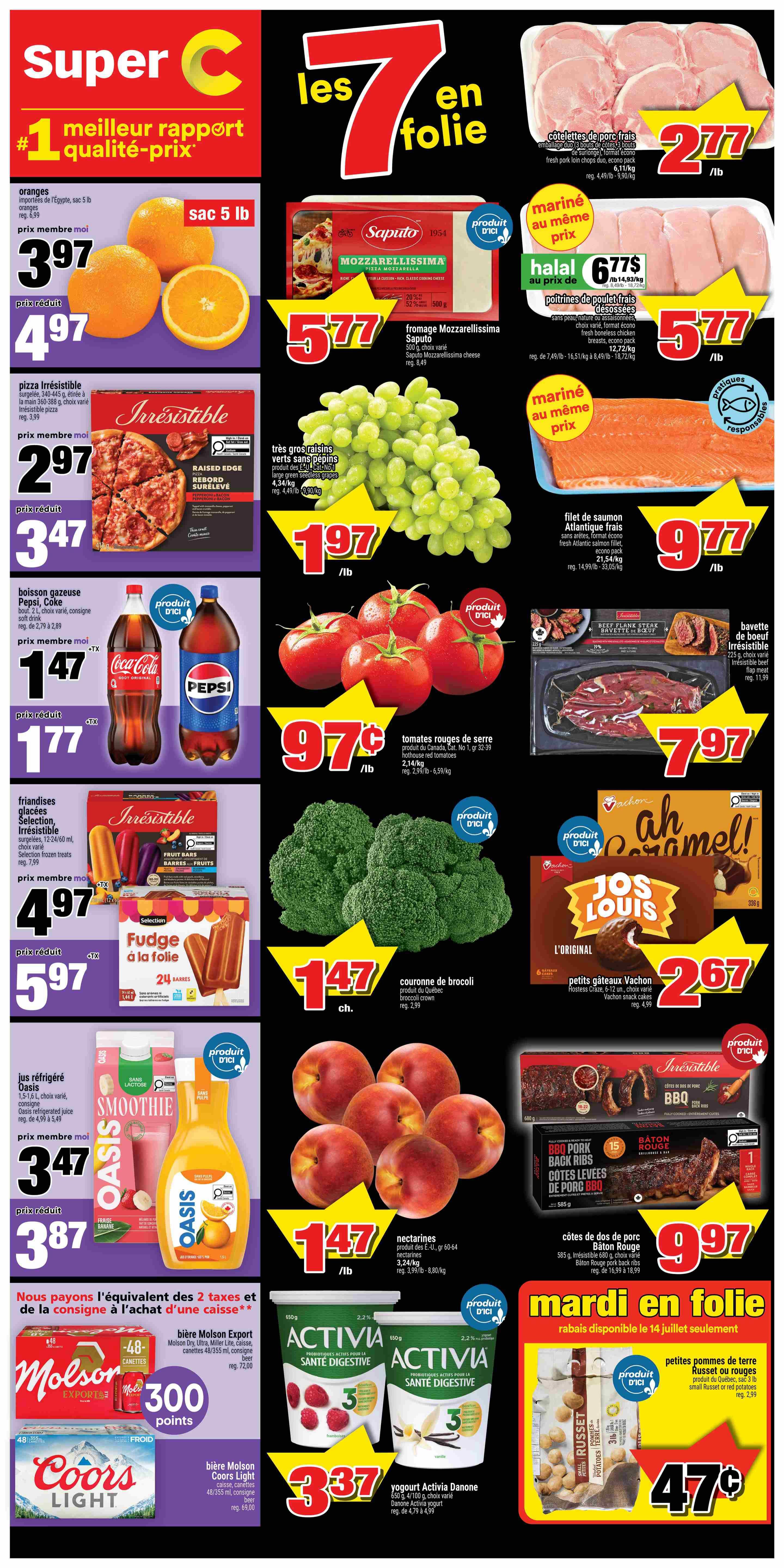 Super C Flyer July 9 to 15