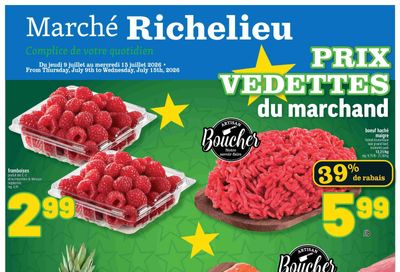 Marche Richelieu Flyer July 9 to 15