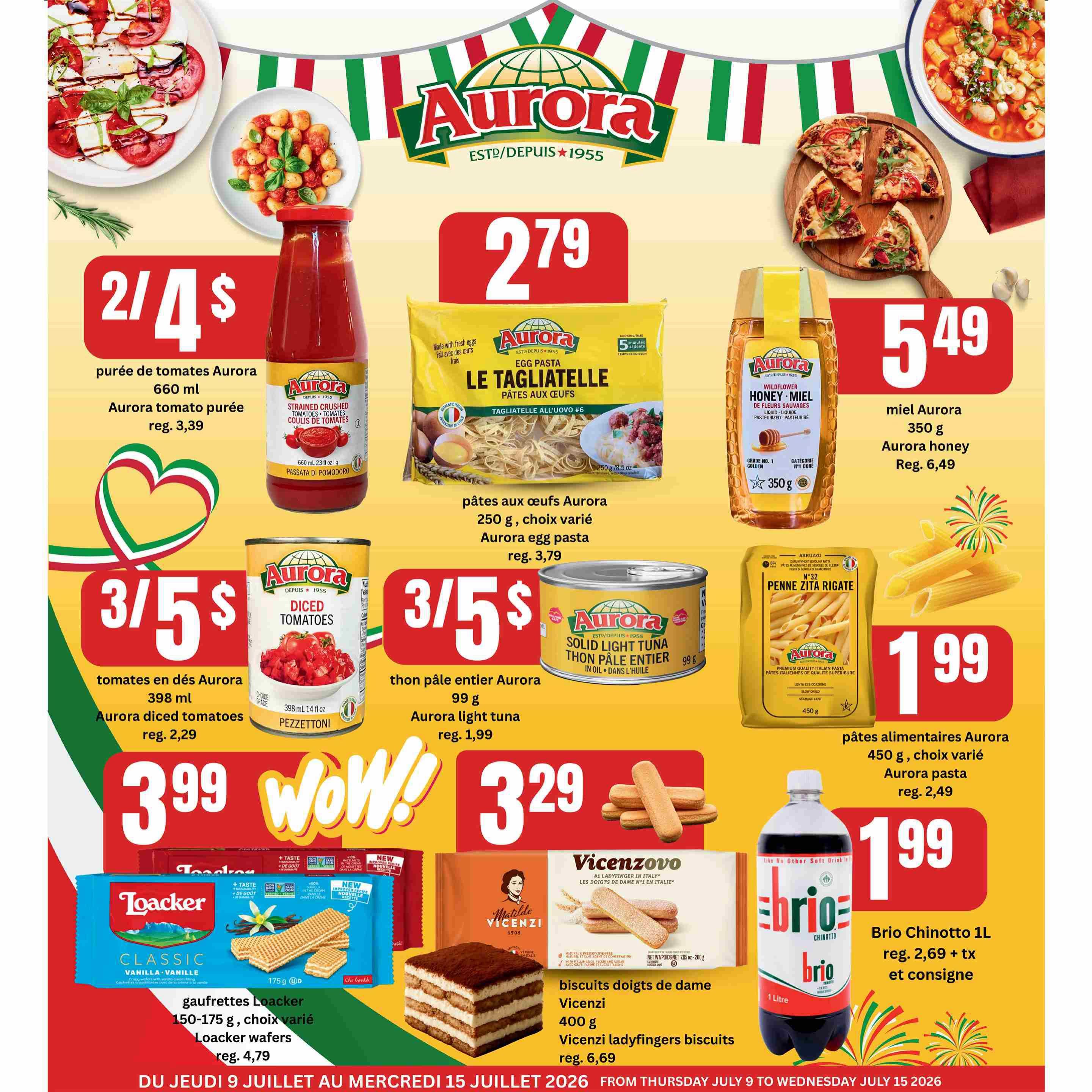 Adonis (QC) Flyer July 9 to 15