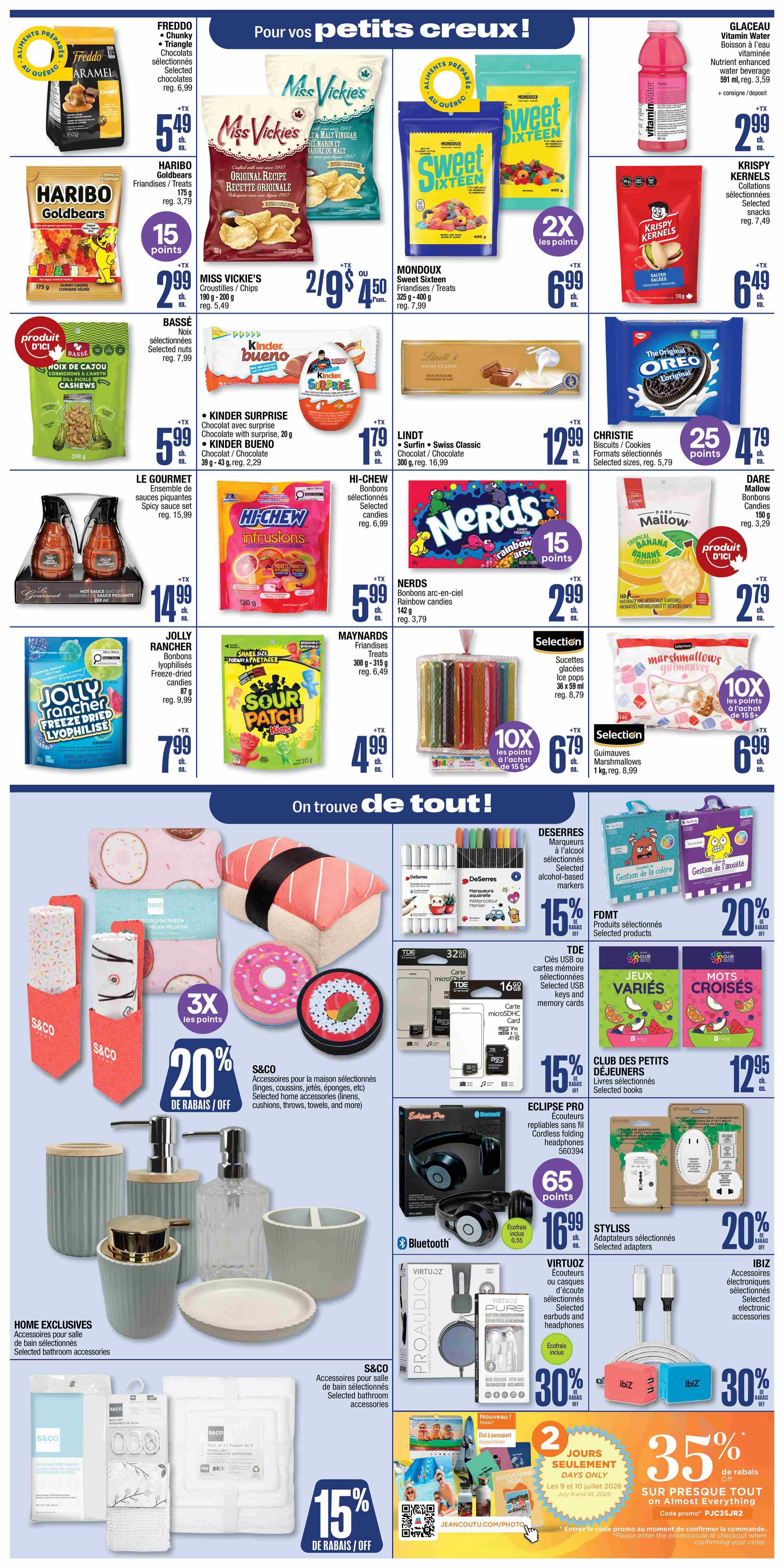 Jean Coutu Flyer July 9 to 15