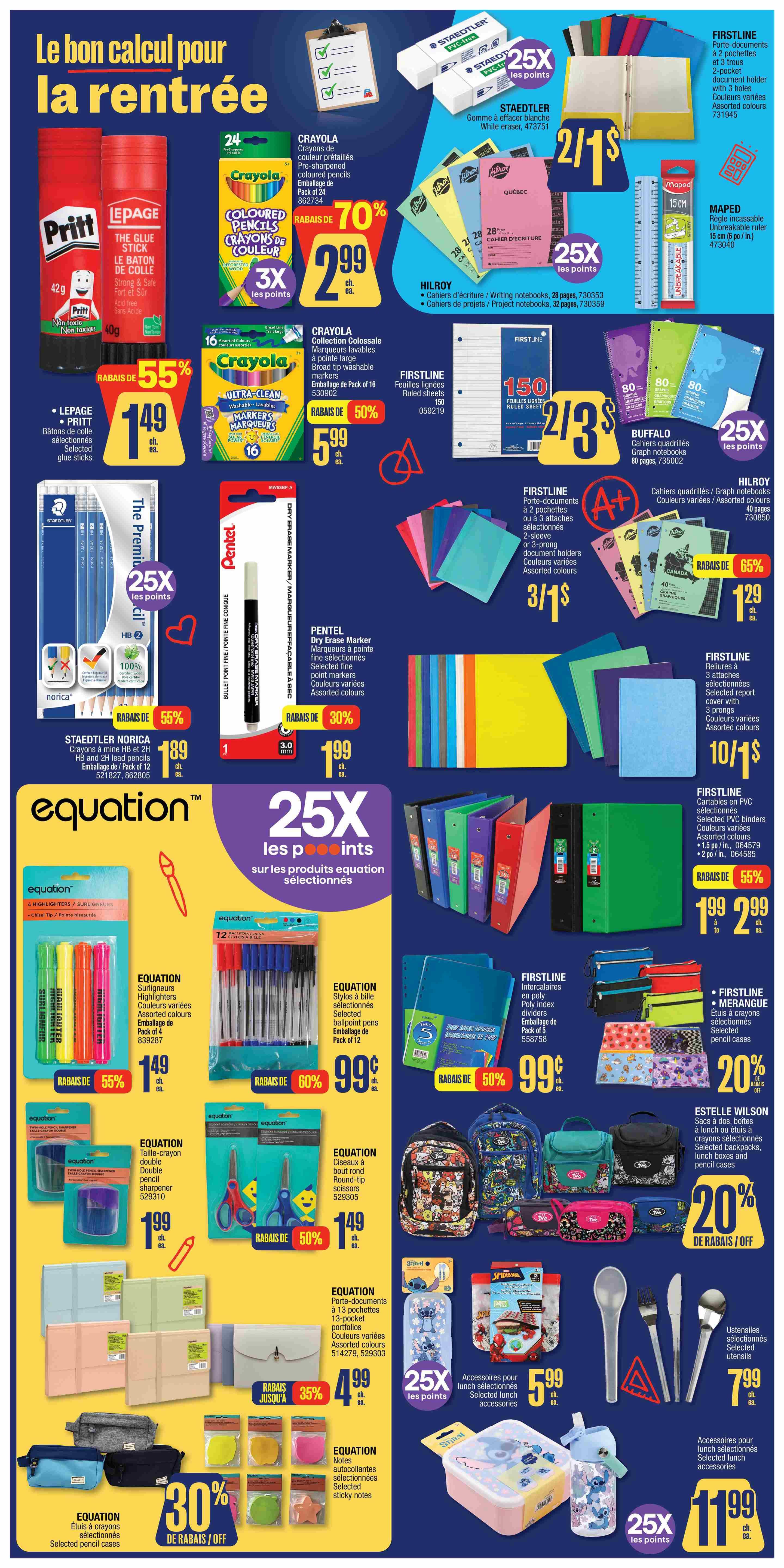 Jean Coutu Flyer July 9 to 15