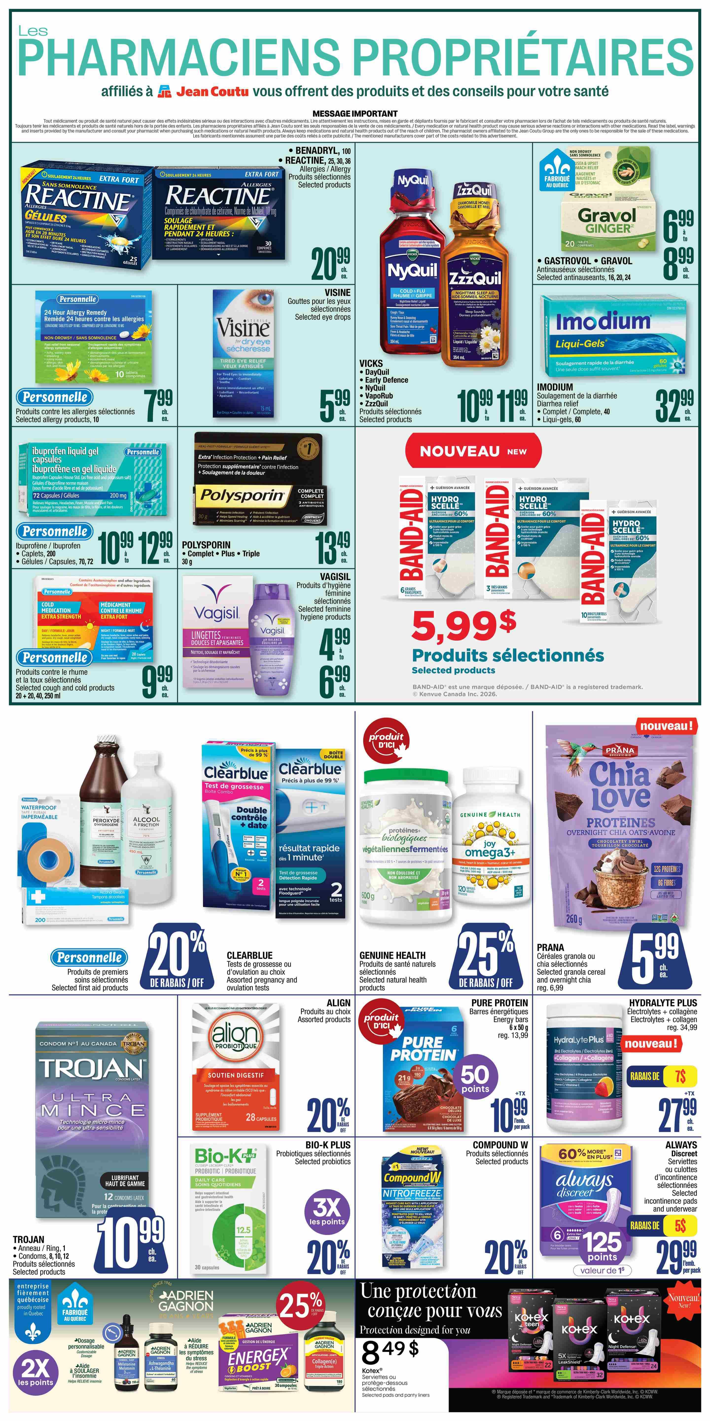 Jean Coutu Flyer July 9 to 15