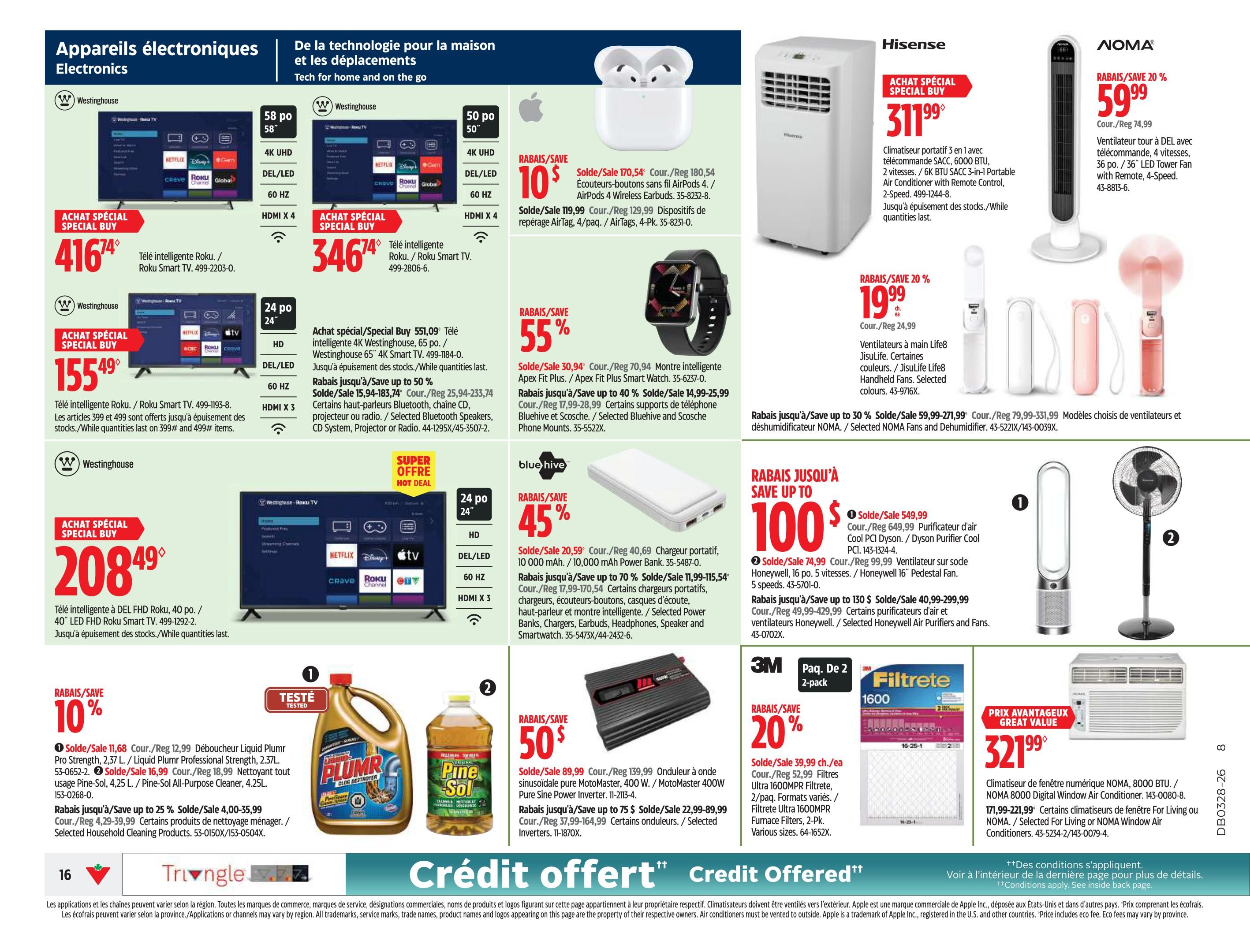 Canadian Tire (QC) Flyer July 9 to 15
