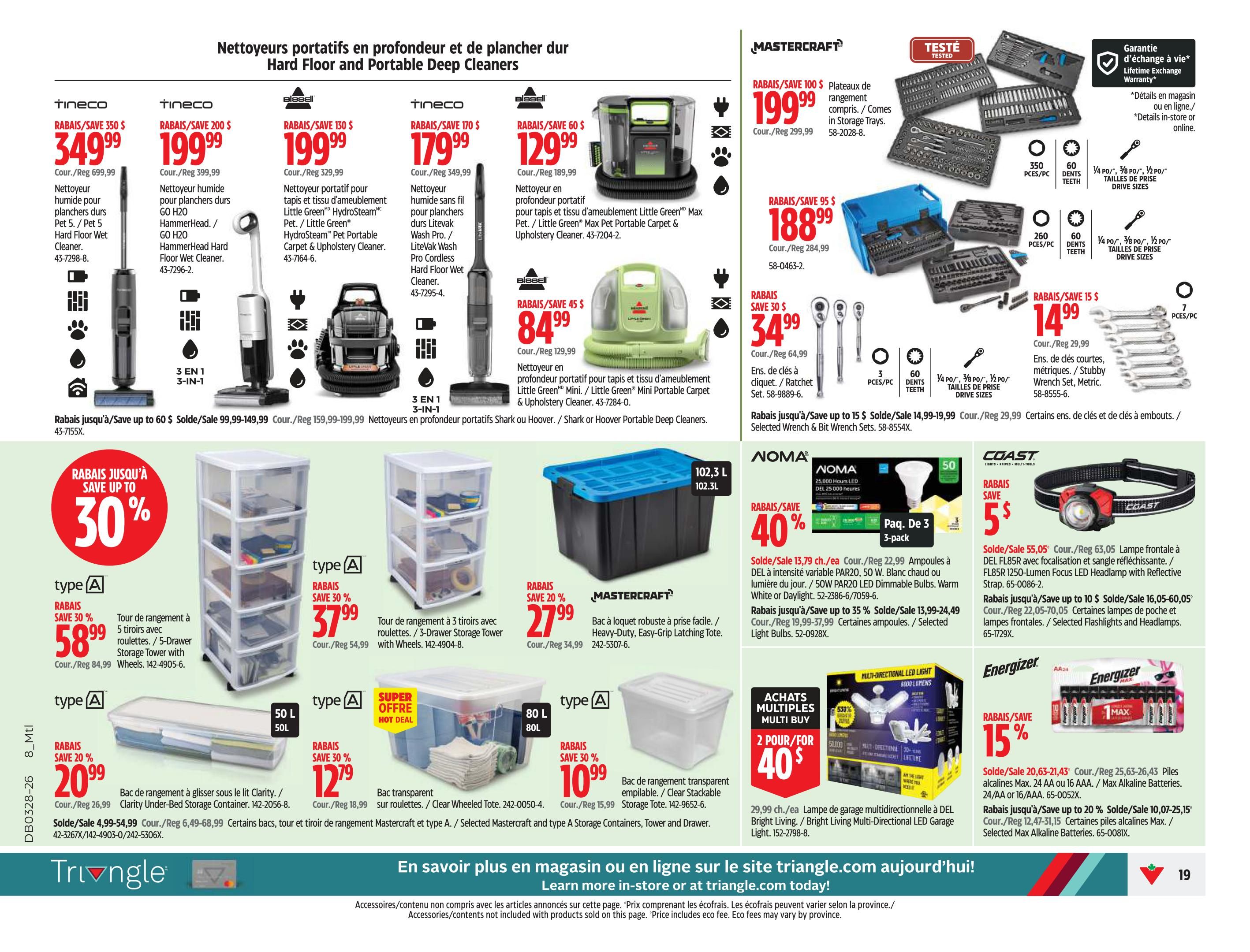 Canadian Tire (QC) Flyer July 9 to 15