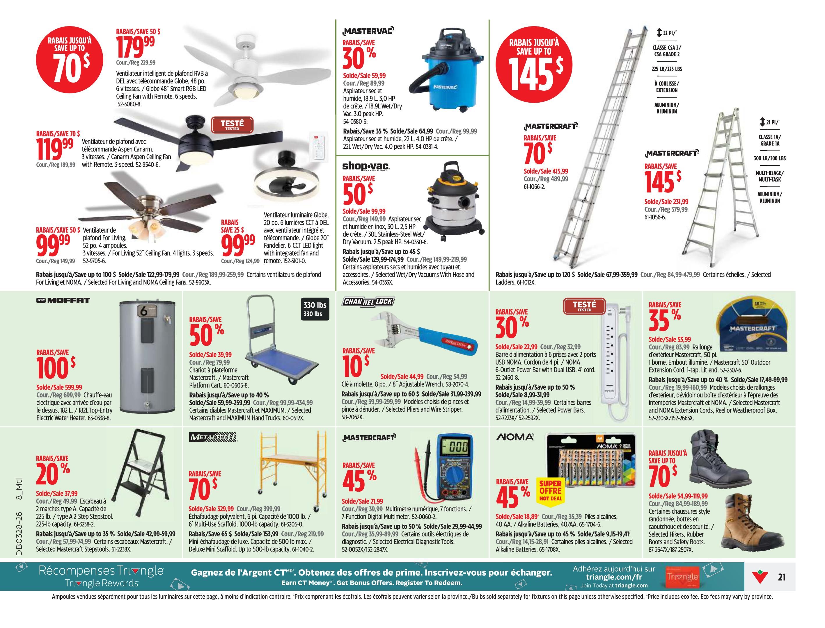 Canadian Tire (QC) Flyer July 9 to 15