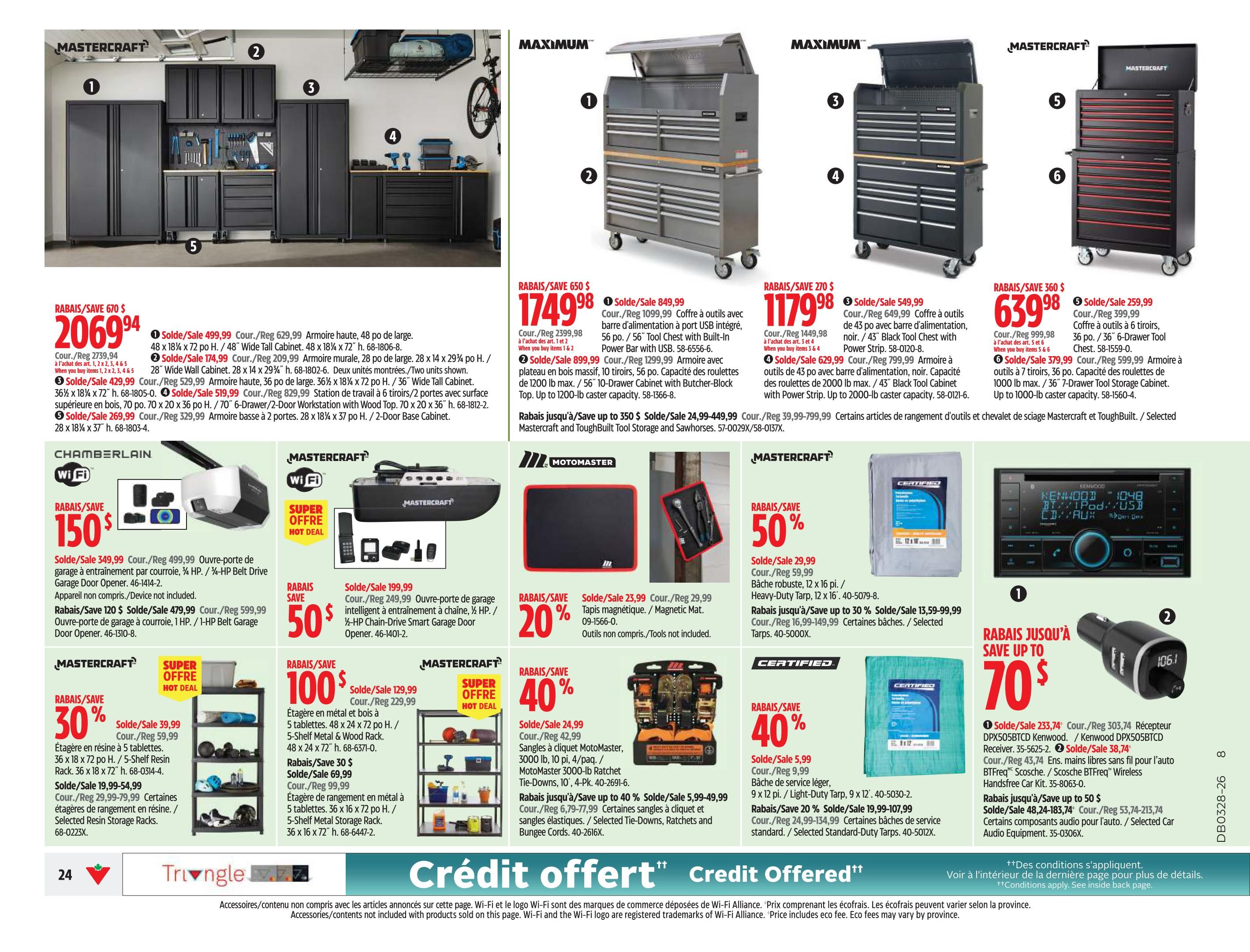 Canadian Tire (QC) Flyer July 9 to 15
