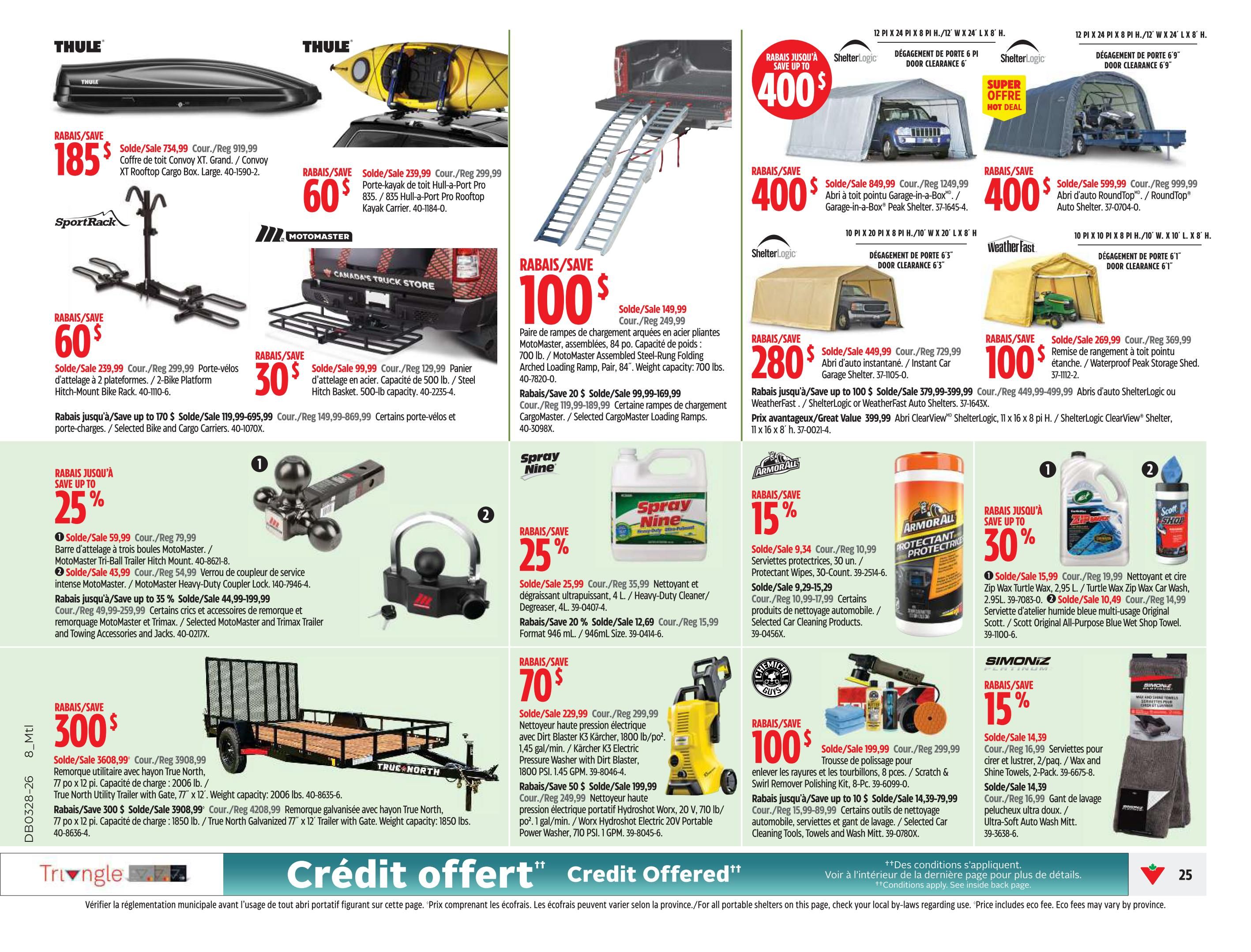 Canadian Tire (QC) Flyer July 9 to 15