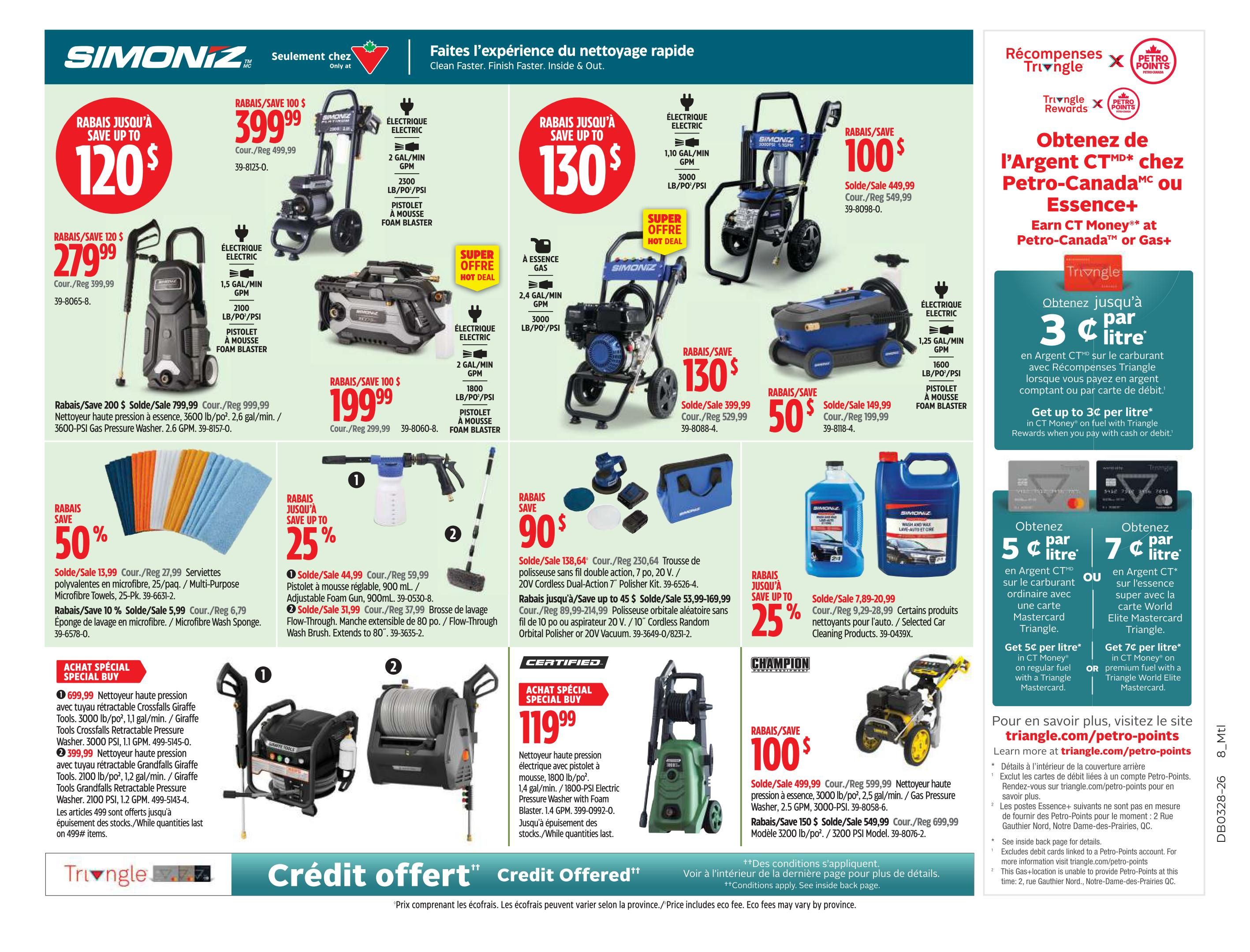 Canadian Tire (QC) Flyer July 9 to 15