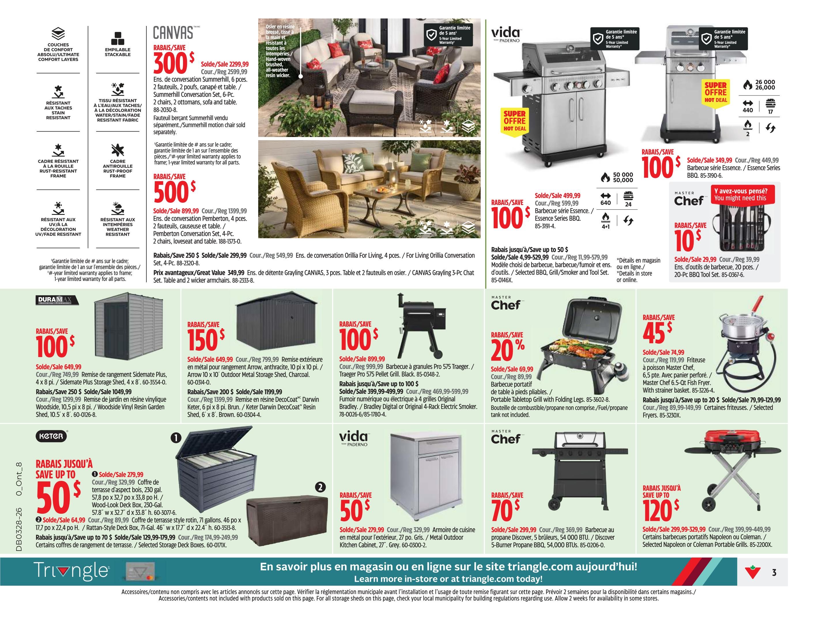 Canadian Tire (QC) Flyer July 9 to 15