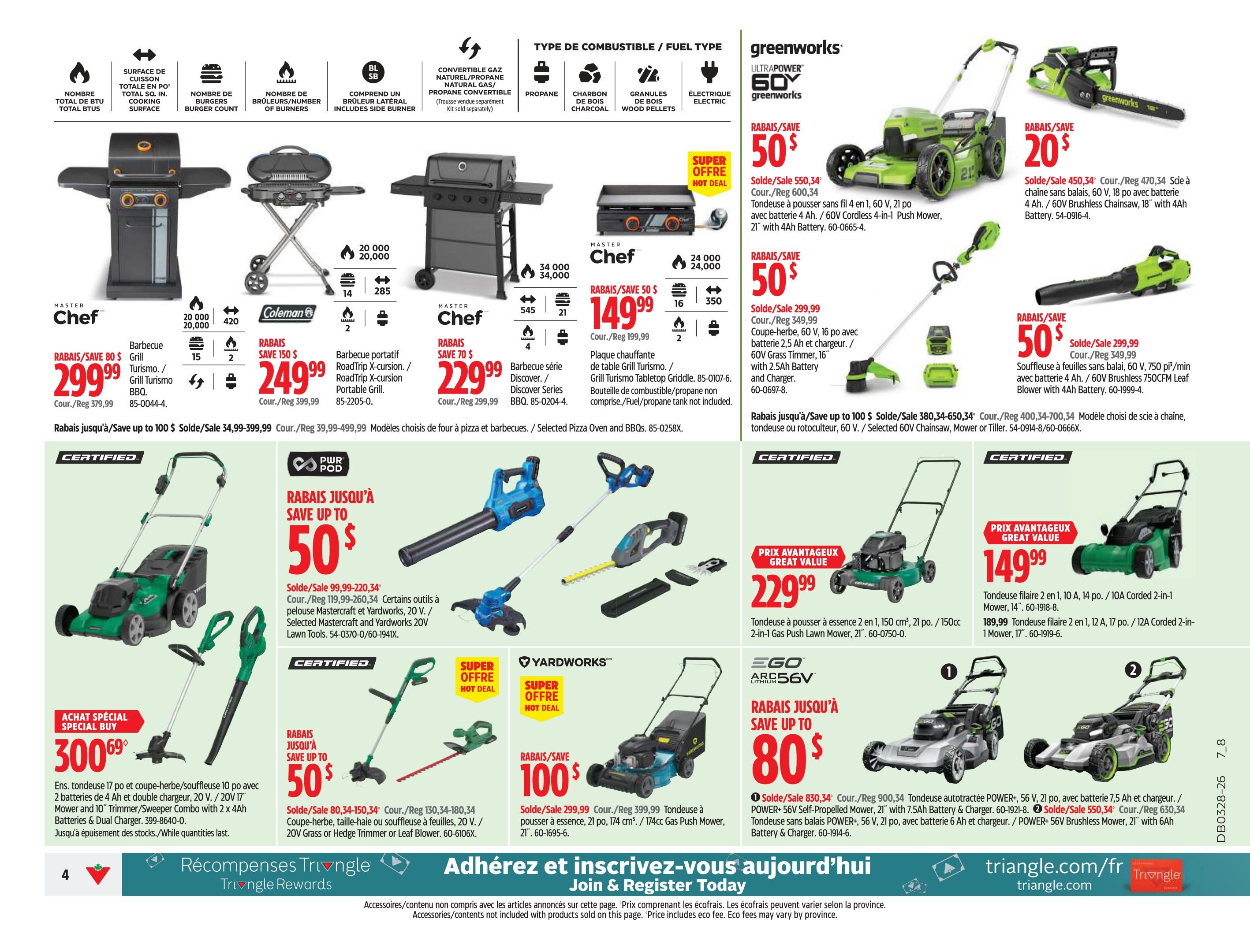 Canadian Tire (QC) Flyer July 9 to 15