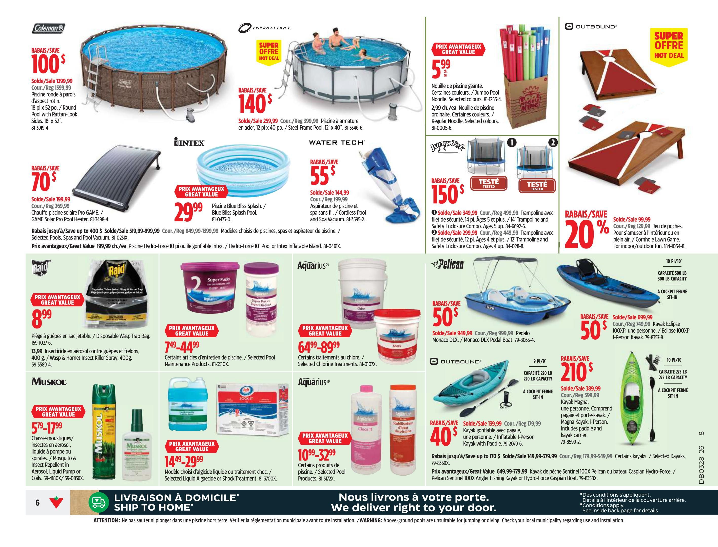 Canadian Tire (QC) Flyer July 9 to 15