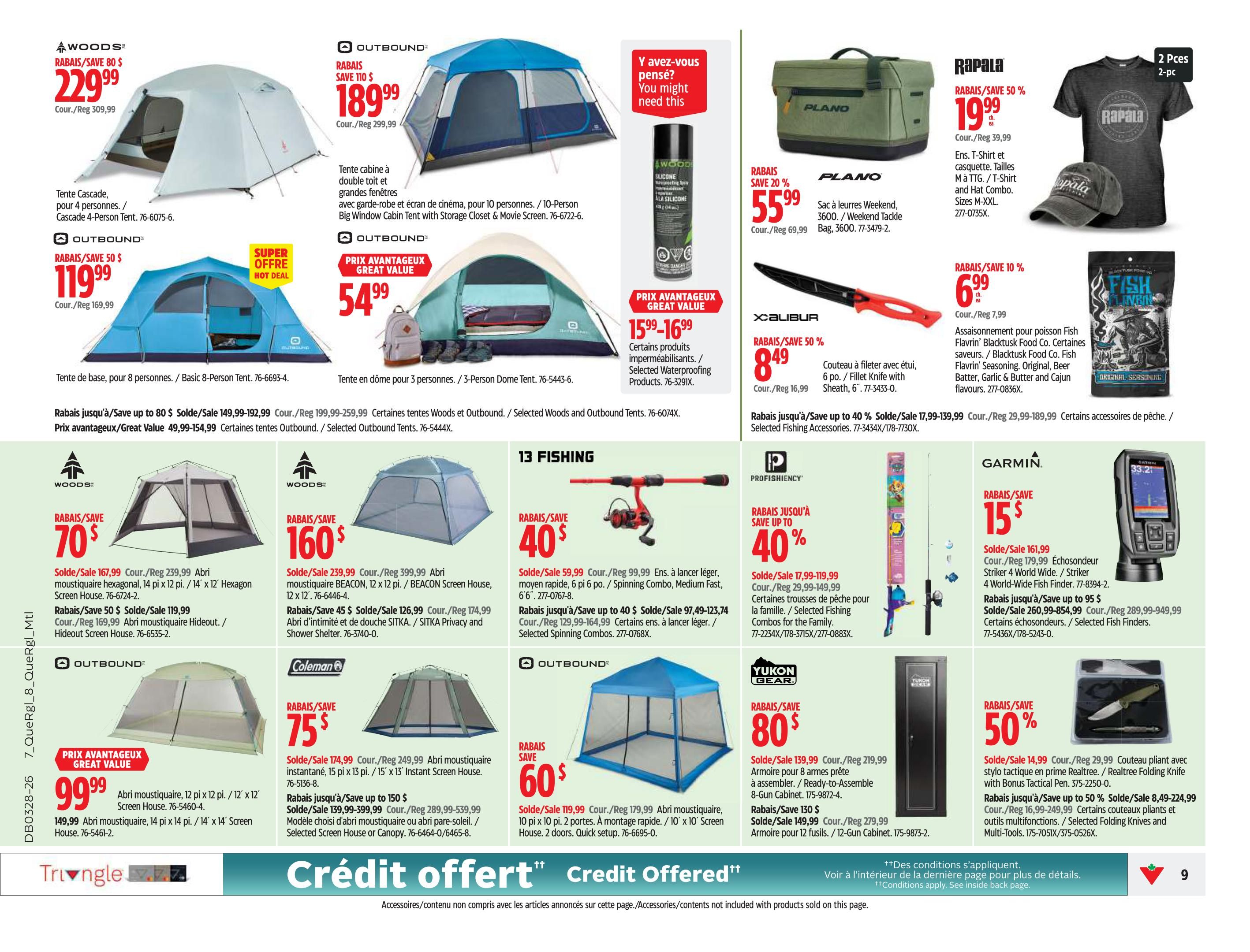 Canadian Tire (QC) Flyer July 9 to 15
