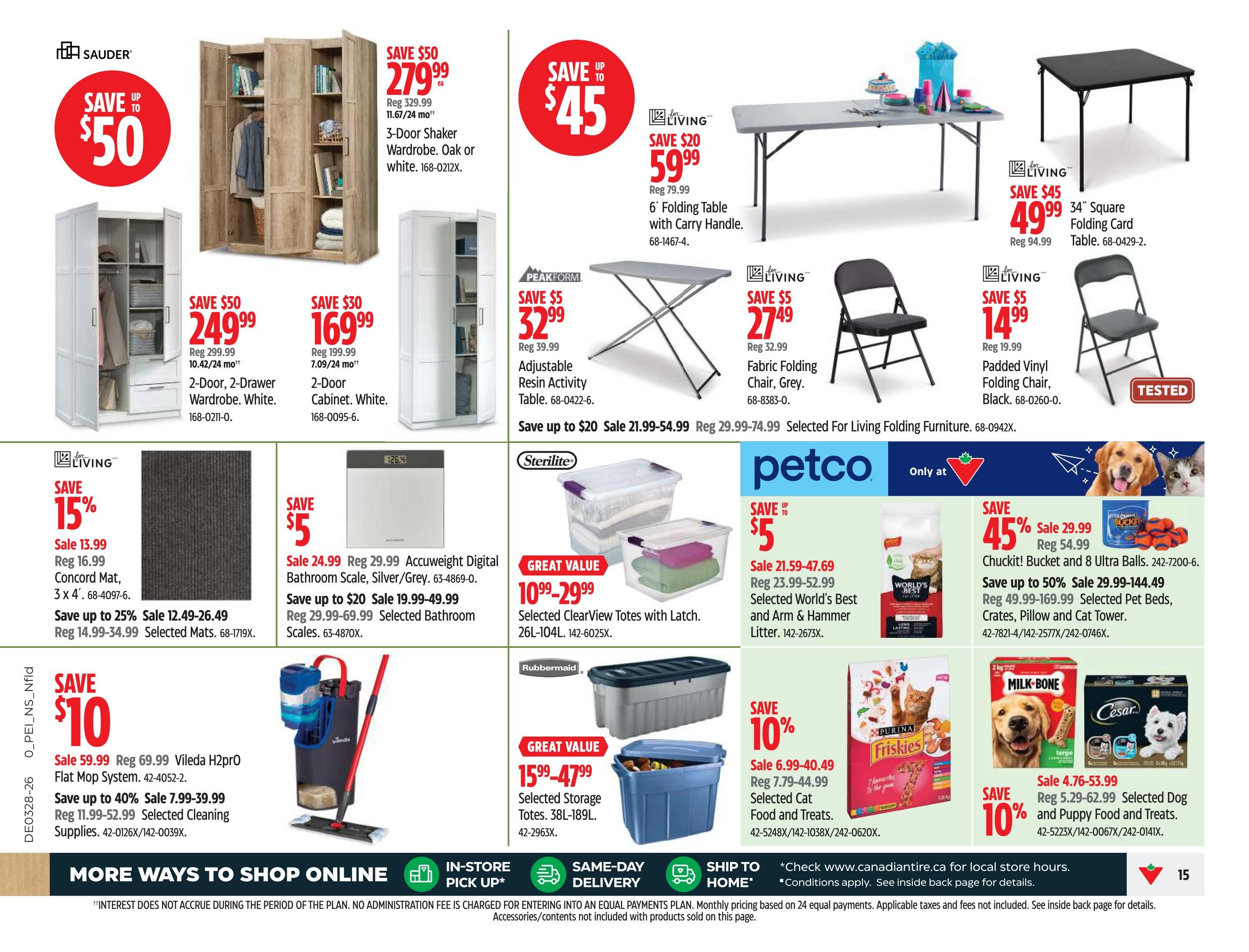 Canadian Tire (Atlantic) Flyer July 9 to 15