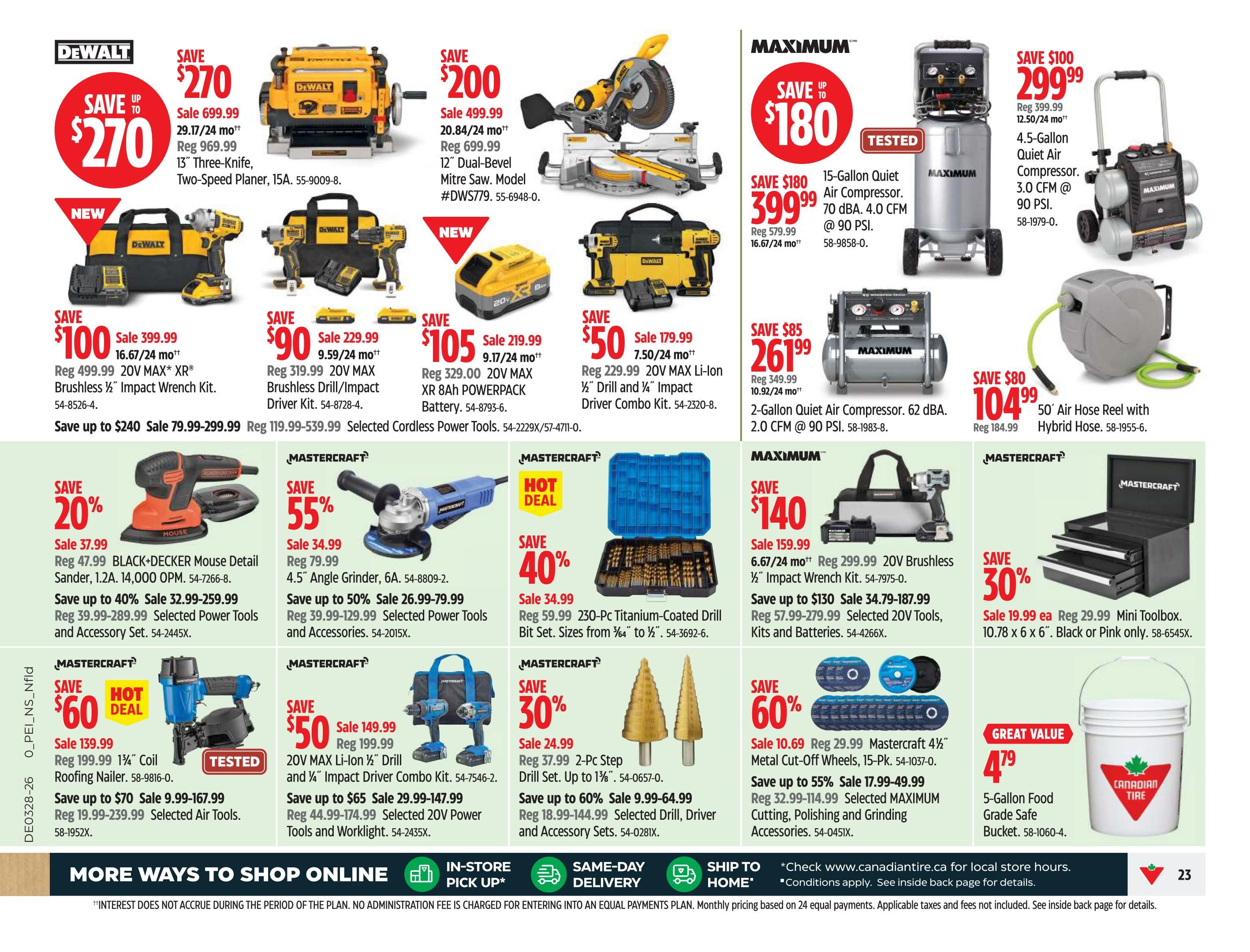 Canadian Tire (Atlantic) Flyer July 9 to 15