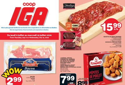 Coop IGA (QC) Flyer July 9 to 15