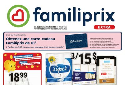 Familiprix Extra Flyer July 9 to 15