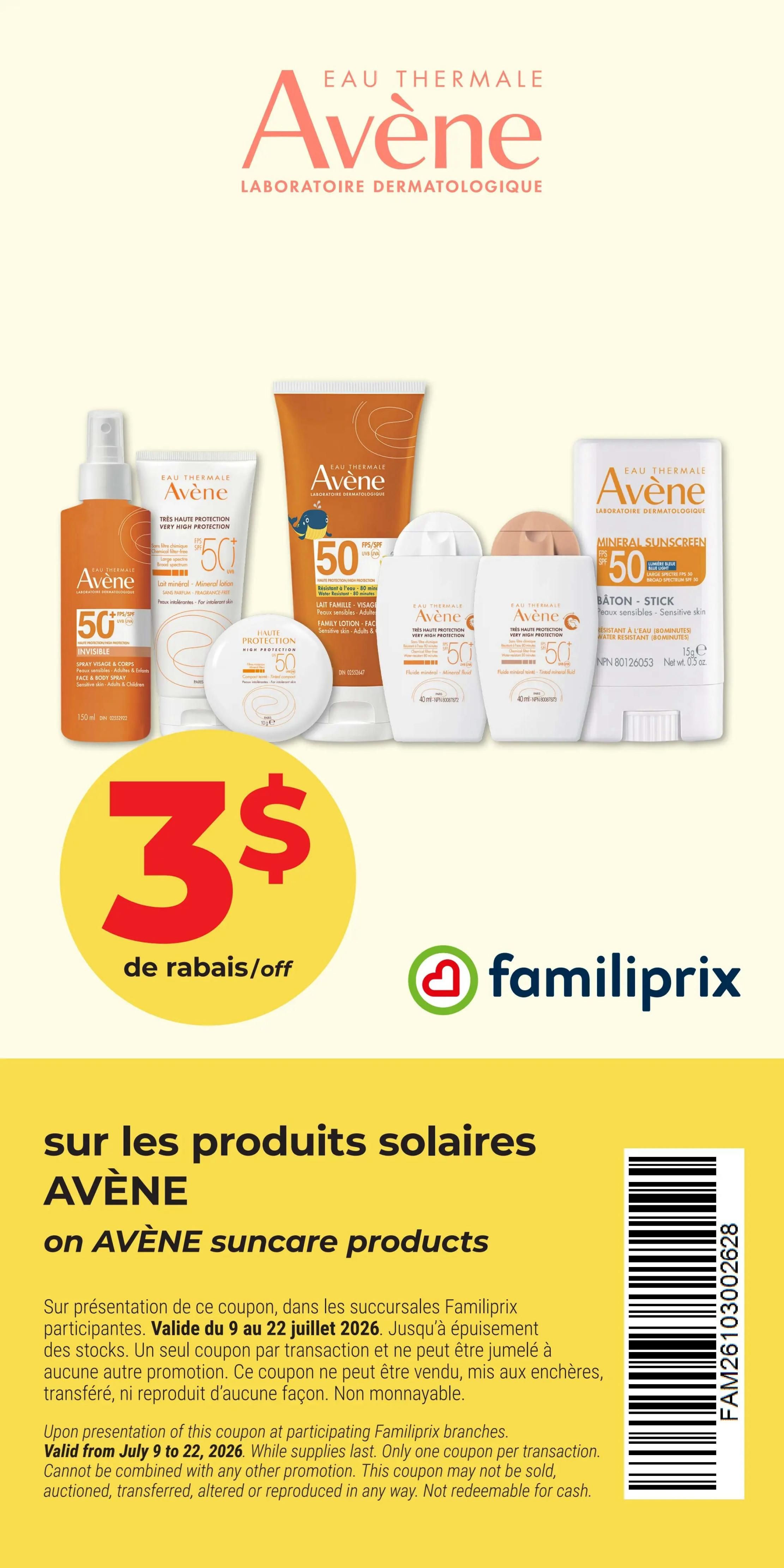 Familiprix Extra Flyer July 9 to 15