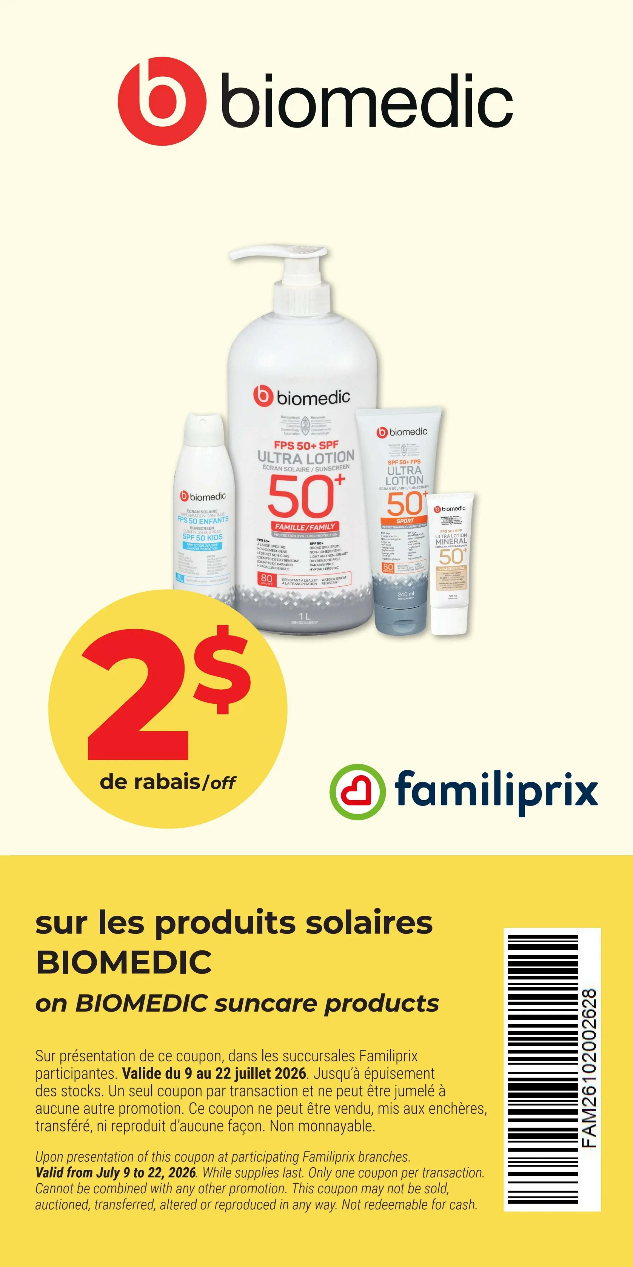 Familiprix Extra Flyer July 9 to 15