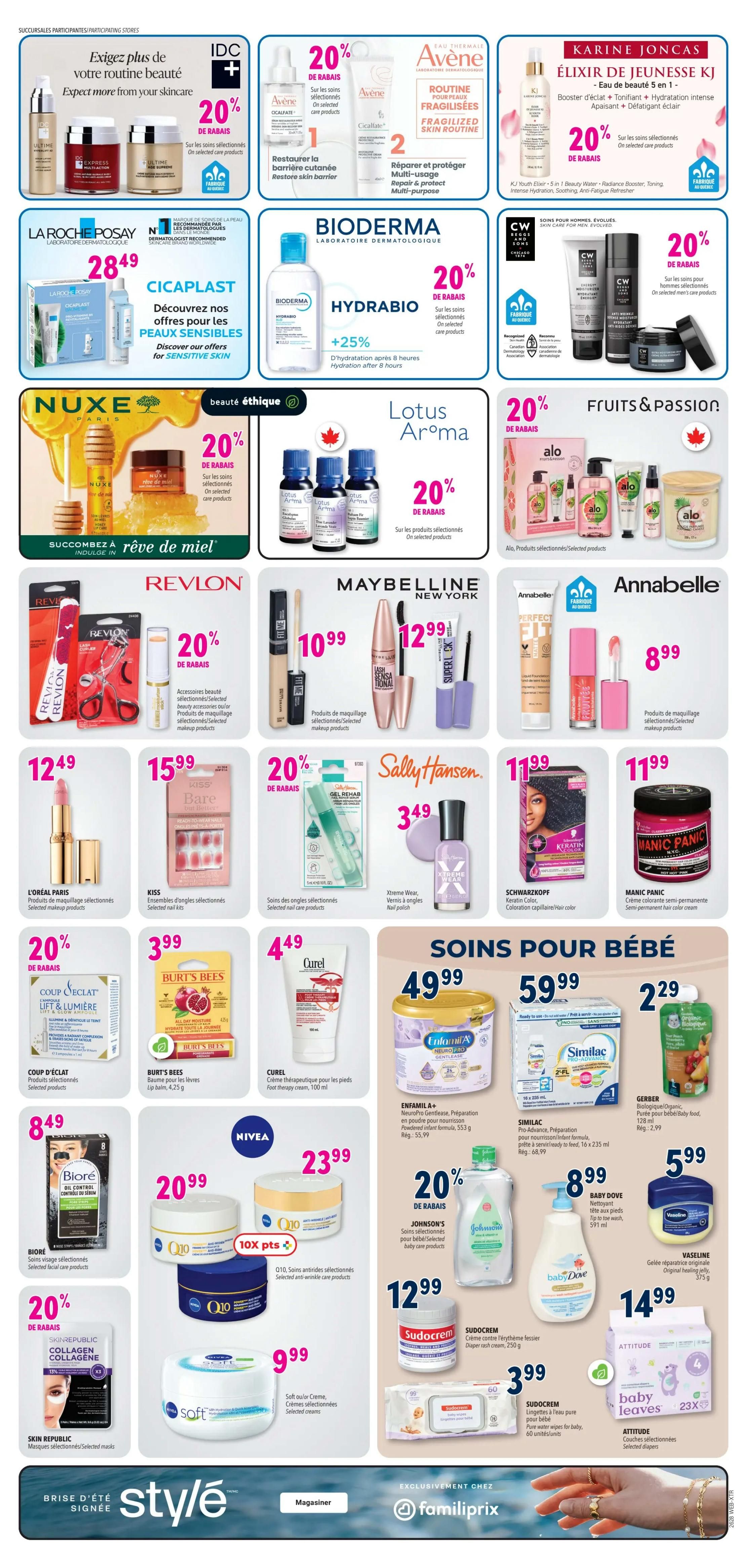 Familiprix Extra Flyer July 9 to 15