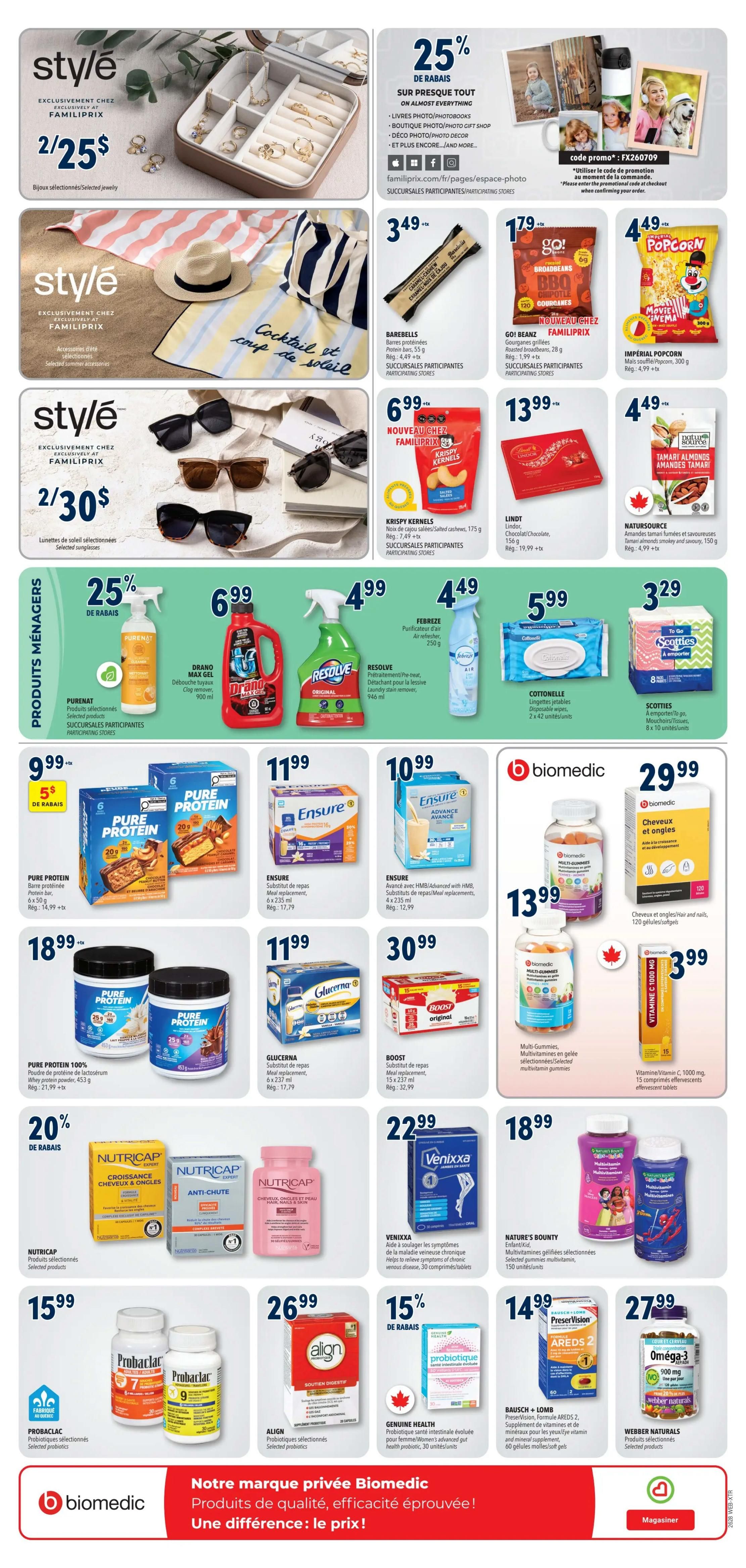 Familiprix Extra Flyer July 9 to 15