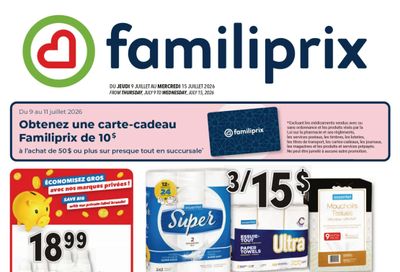 Familiprix Flyer July 9 to 15