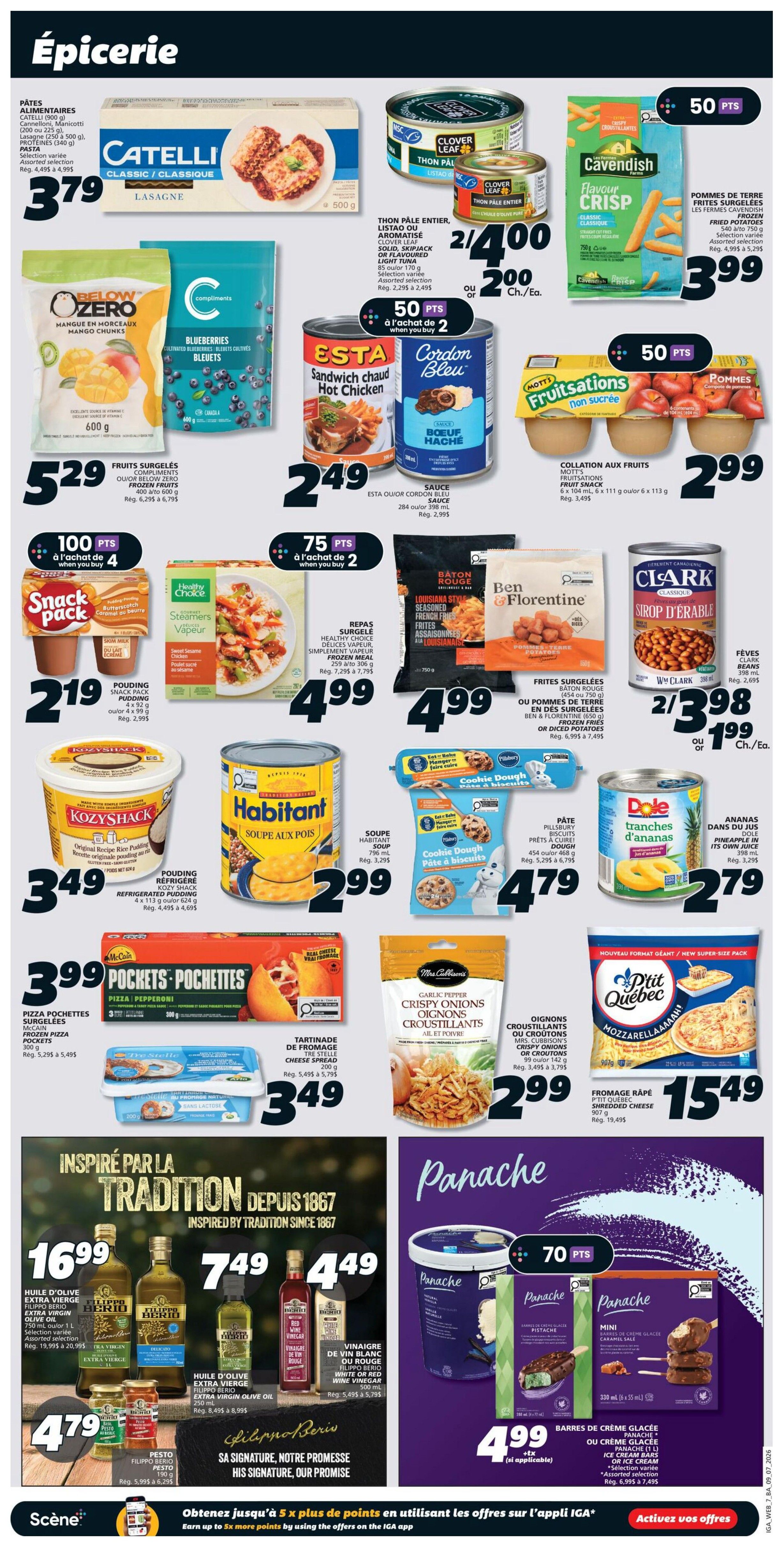IGA (NB) Flyer July 9 to 15