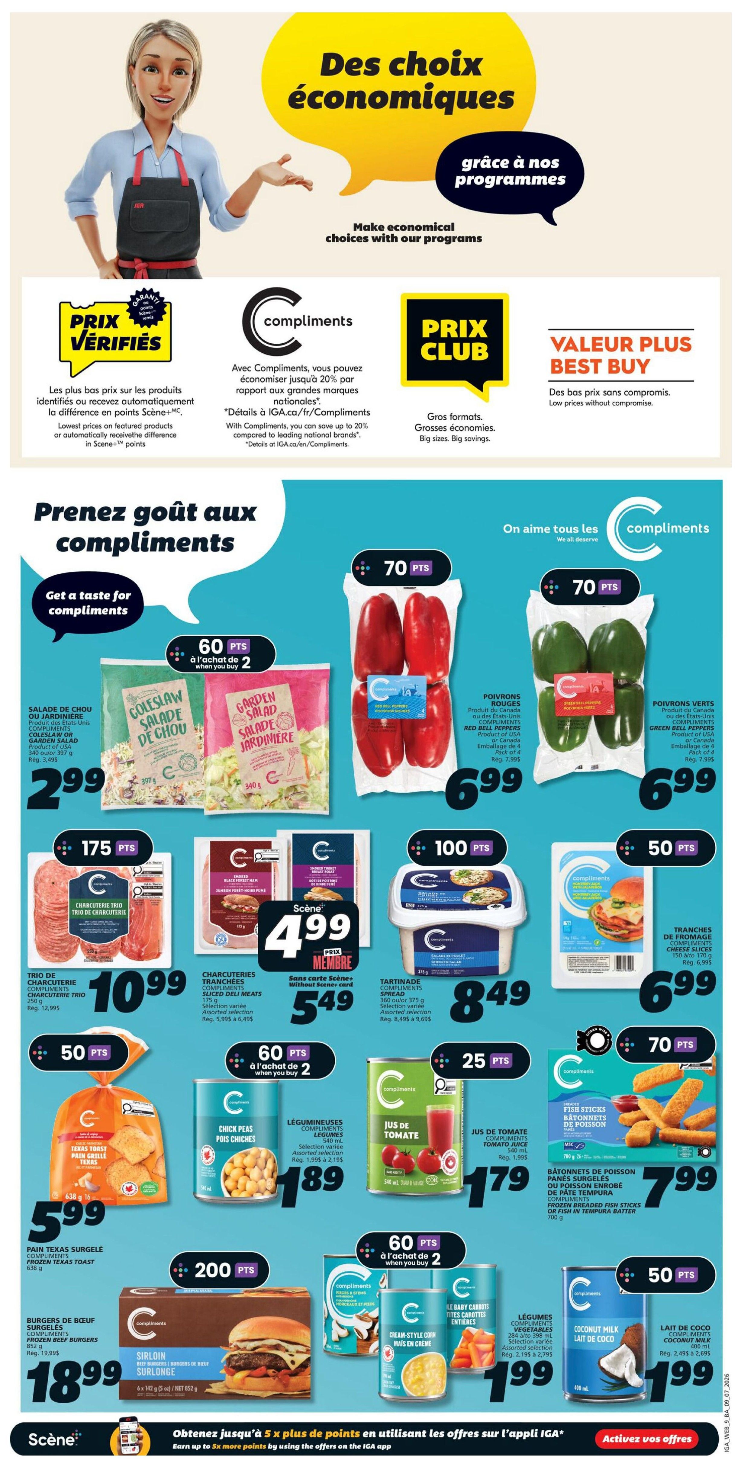 IGA (NB) Flyer July 9 to 15