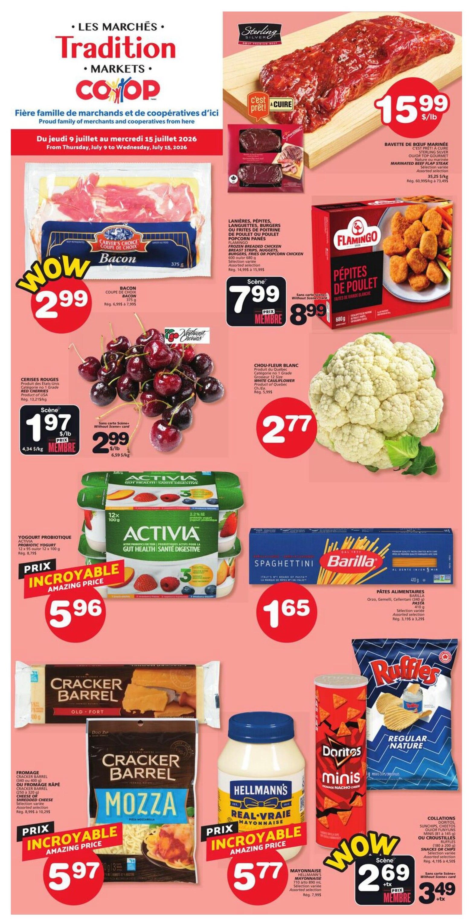 Marche Tradition (NB) Flyer July 9 to 15