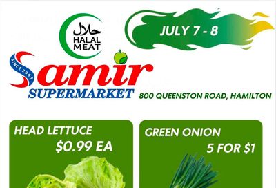 Samir Supermarket (Hamilton) Flyer July 7 and 8