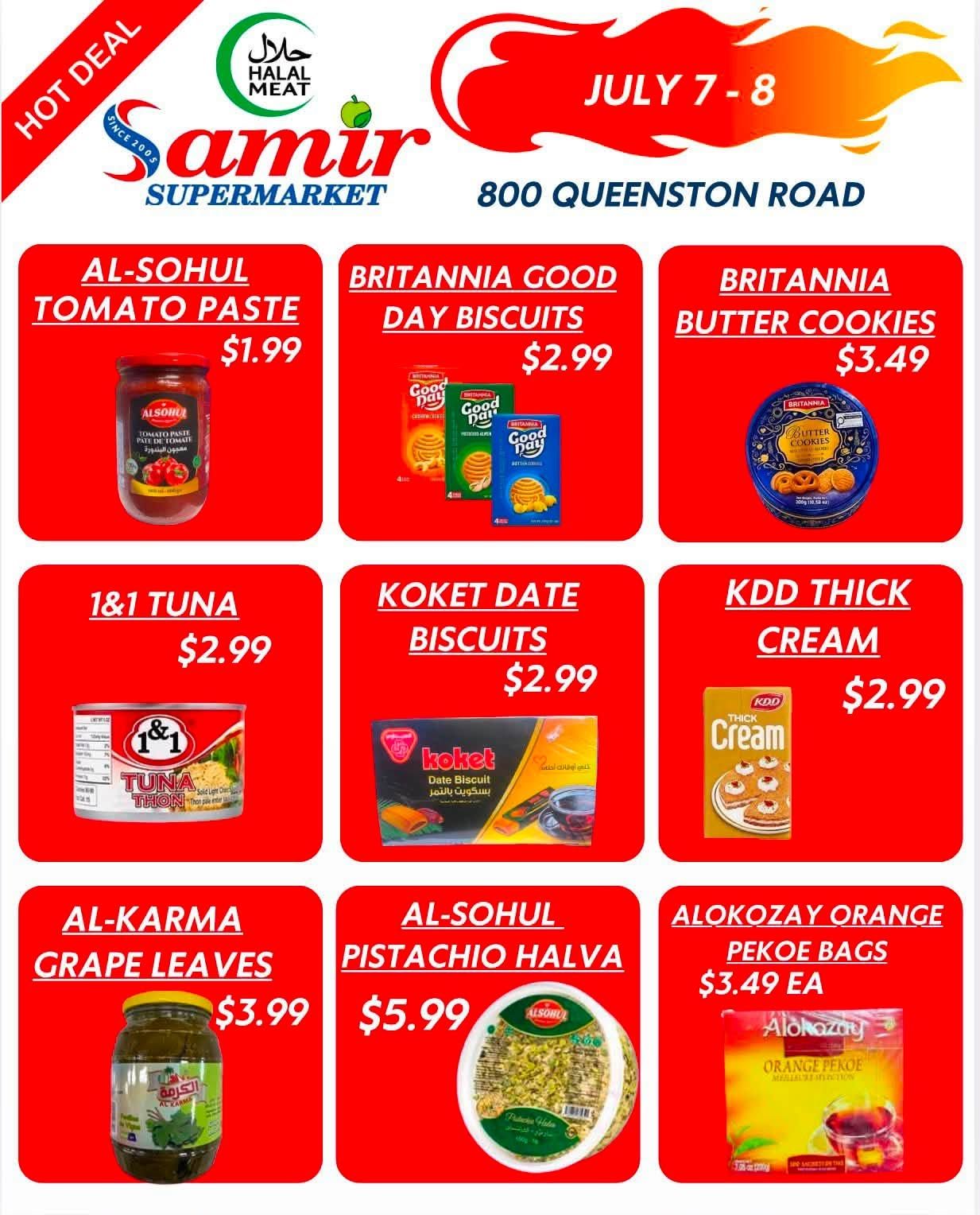 Samir Supermarket (Hamilton) Flyer July 7 and 8