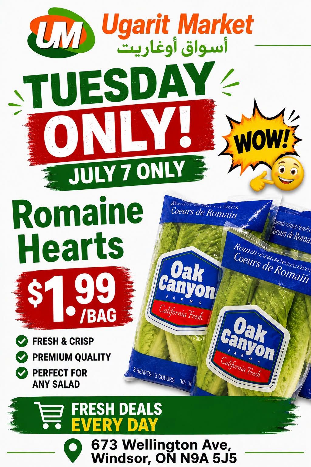 Ugarit Market Flyer July 7