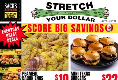 Sacks Food Co. Flyer July 8 to 21